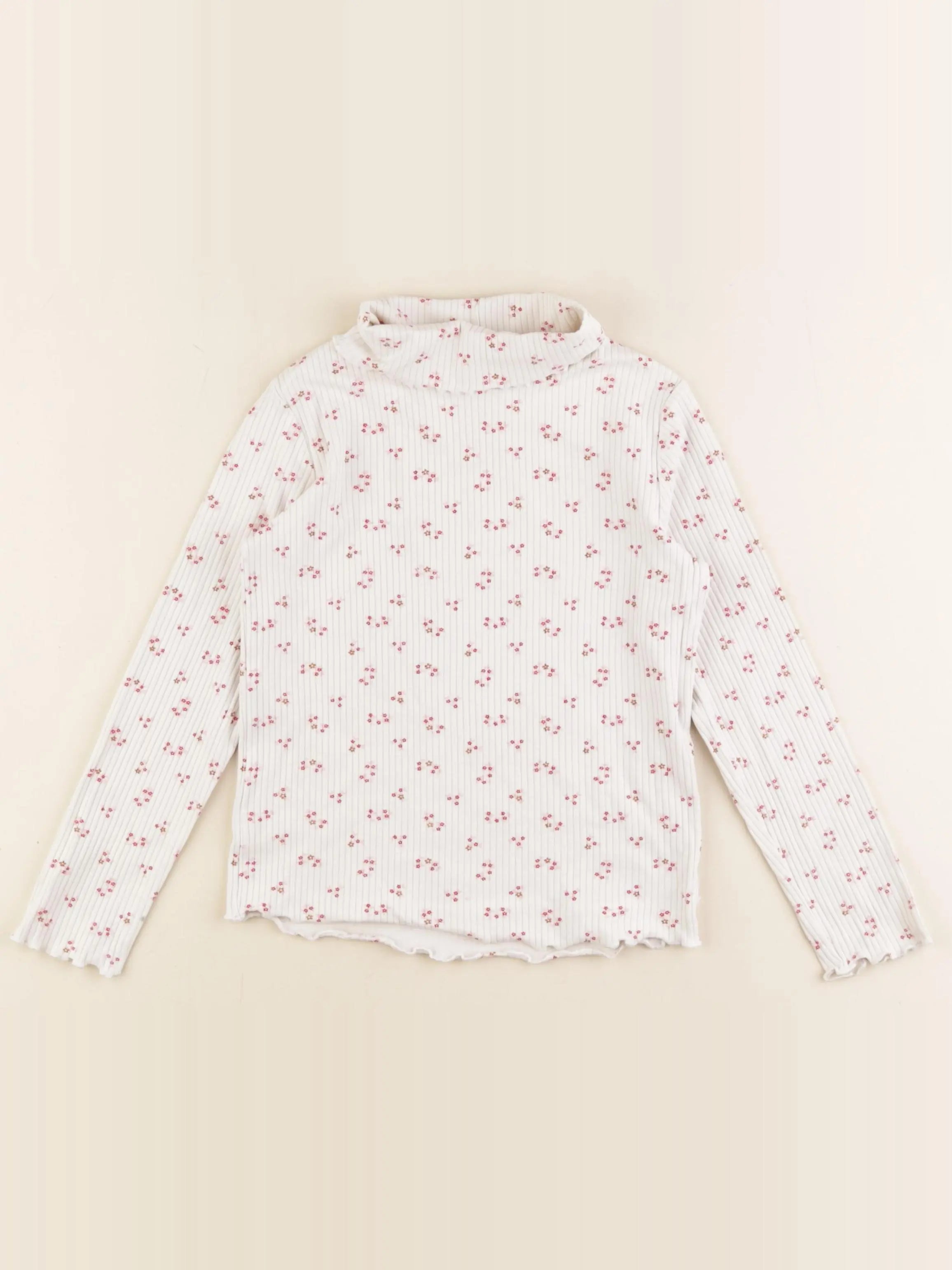 Okaidi - sous-pull blanc - 5 ans