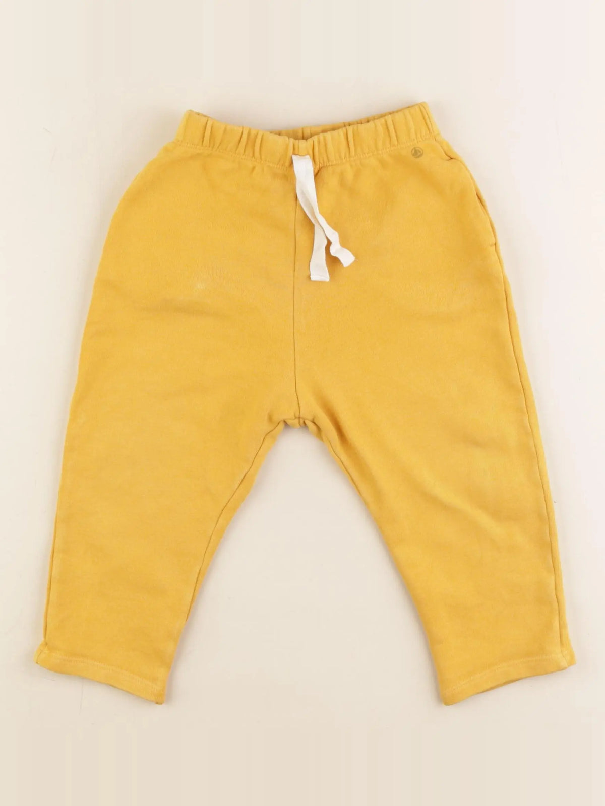 Petit Bateau - jogging jaune - 24 mois