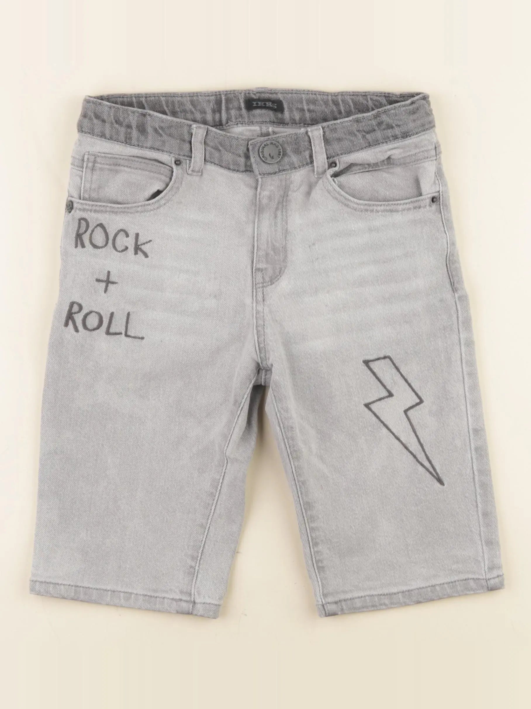IKKS - short gris - 10 ans