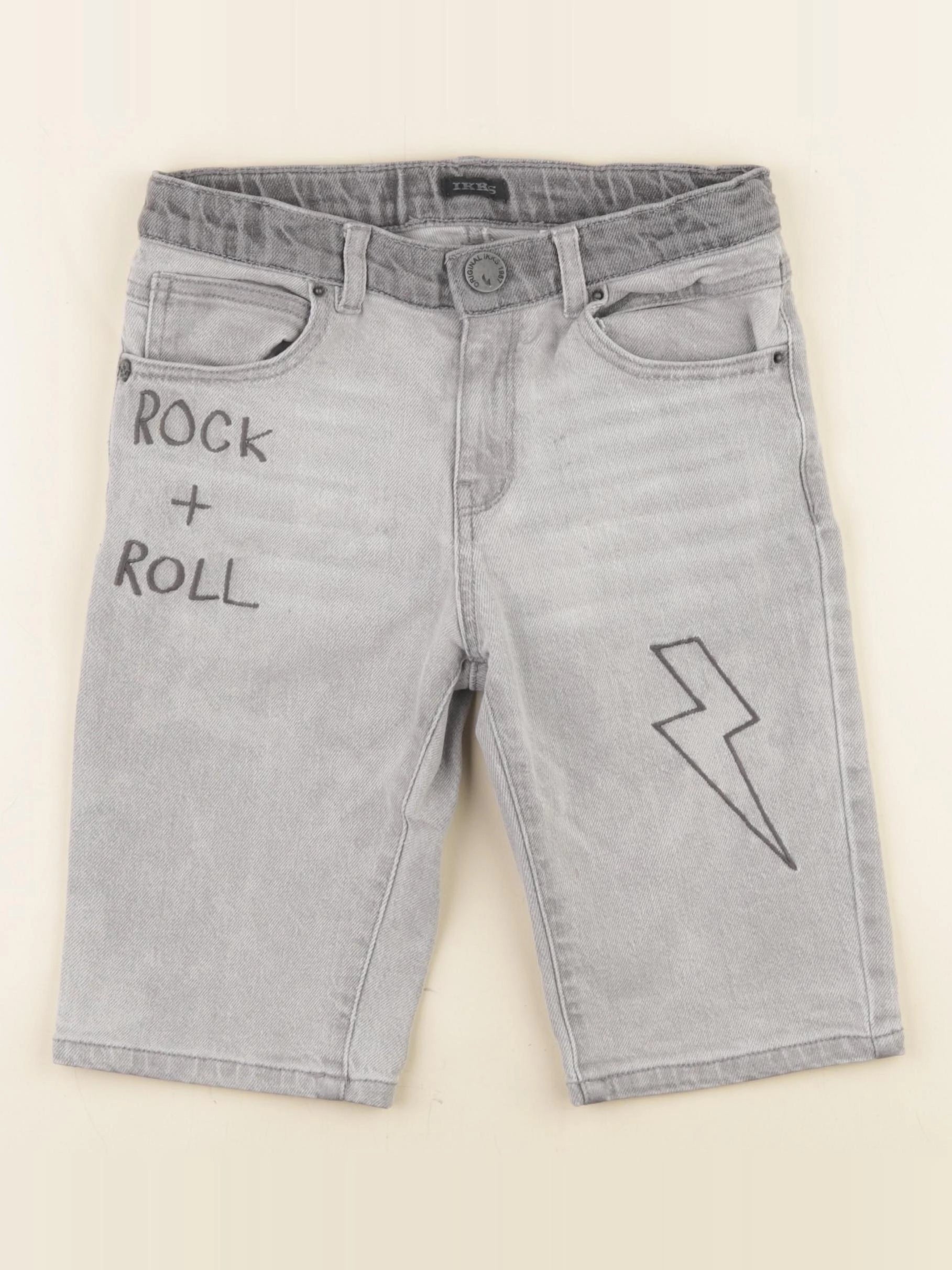 IKKS - short gris - 10 ans
