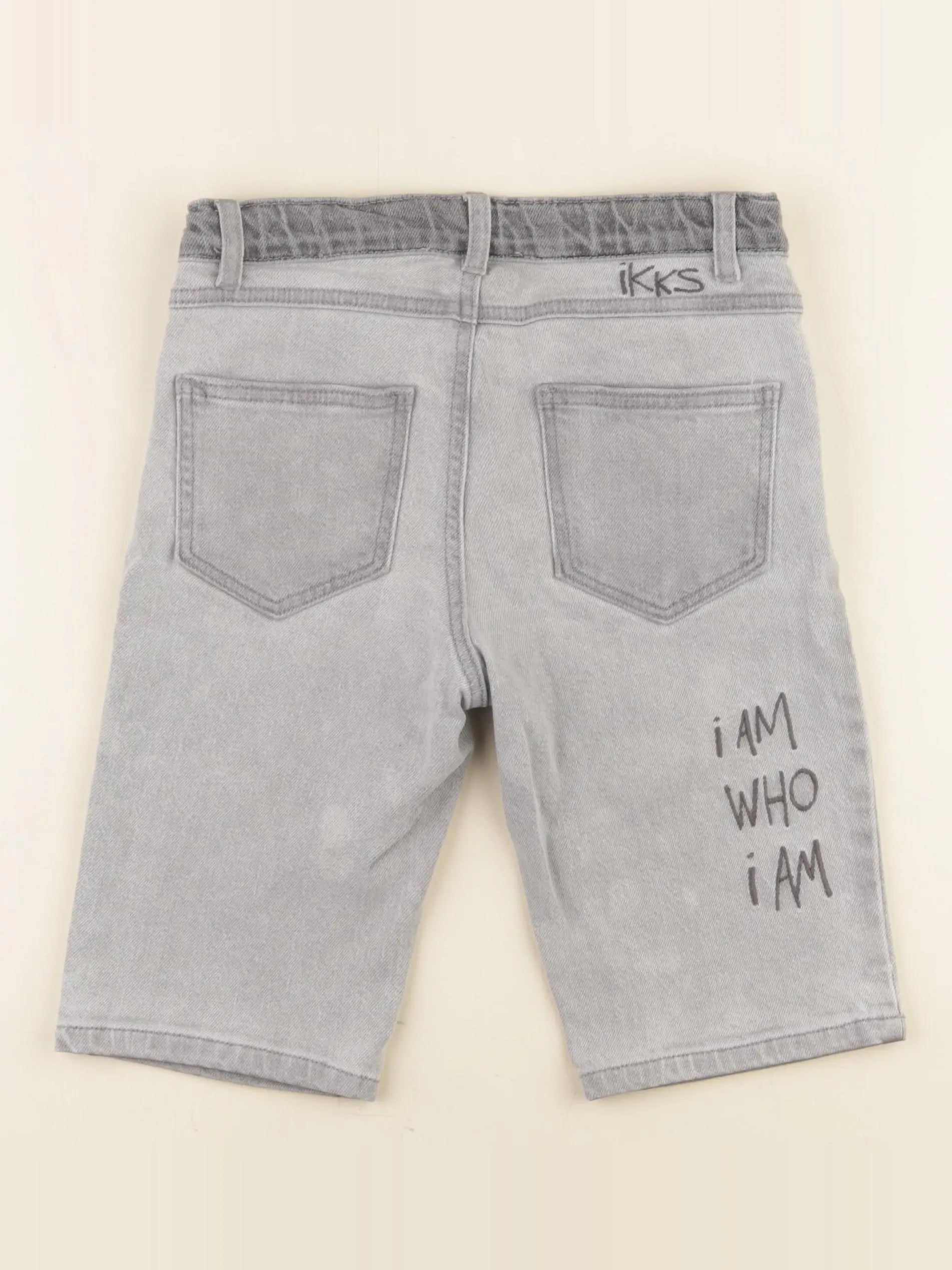 IKKS - short gris - 10 ans