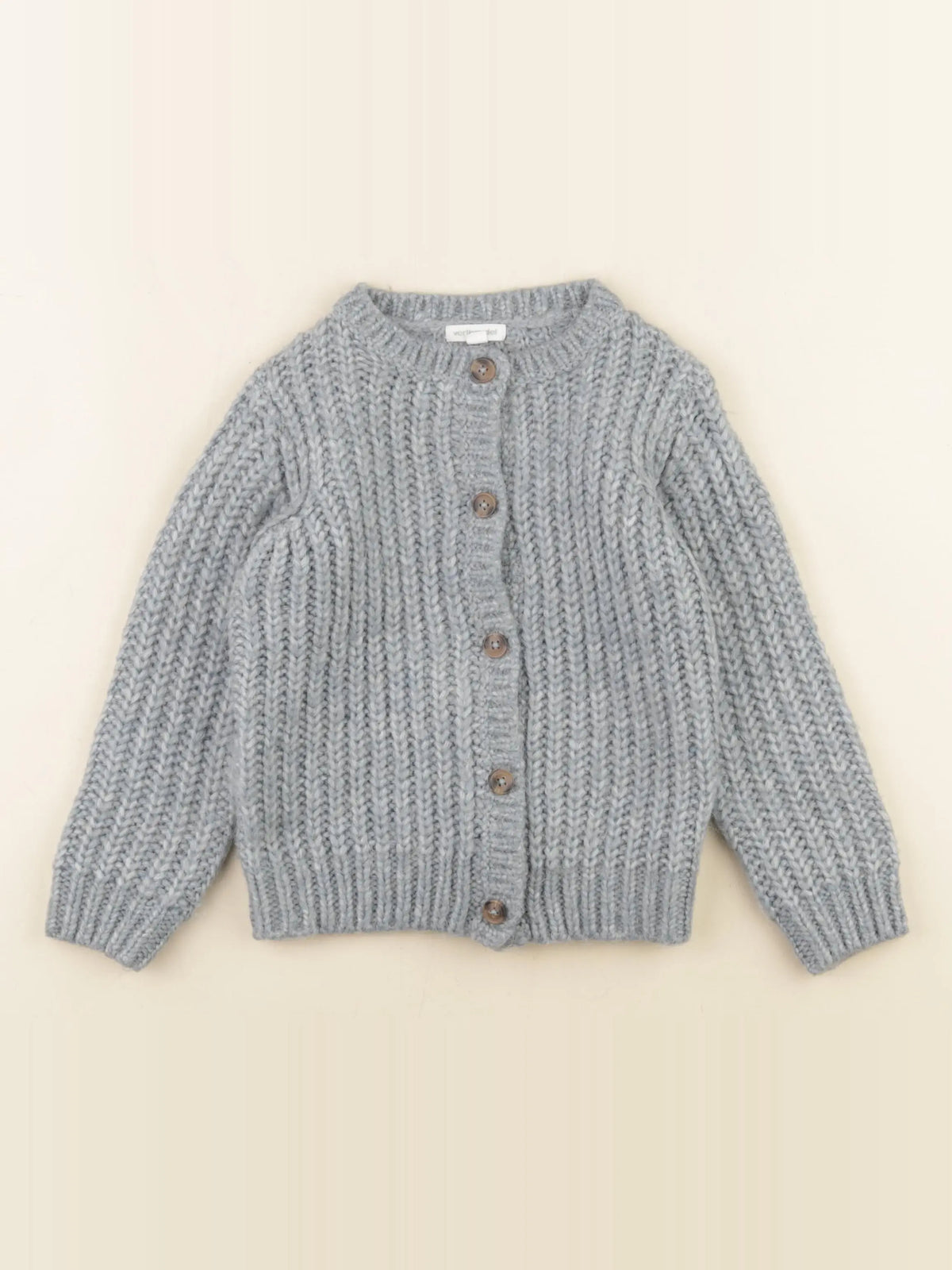 Vertbaudet - gilet bleu - 4 ans