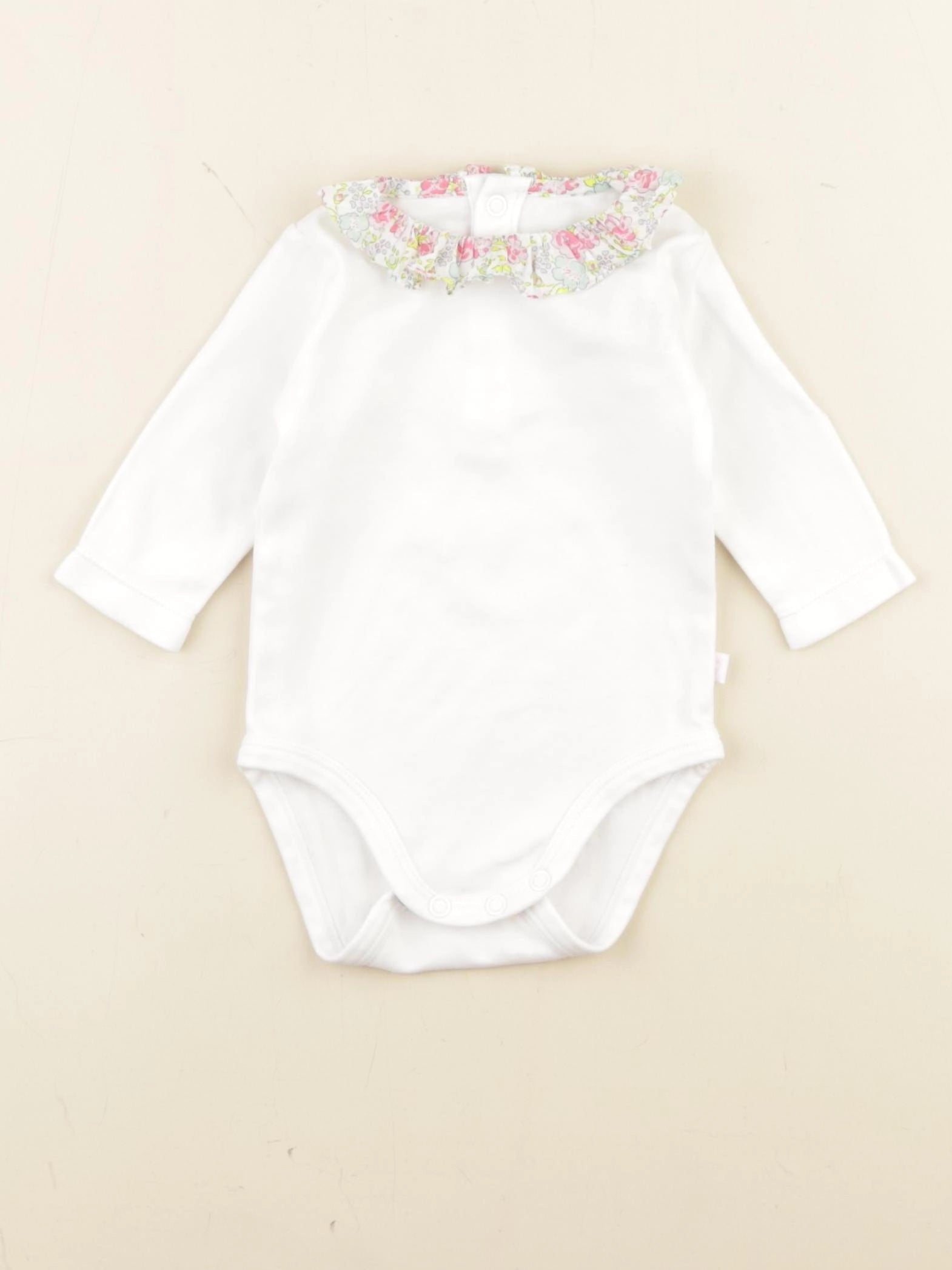 Jacadi - body à col blanc - 3 mois