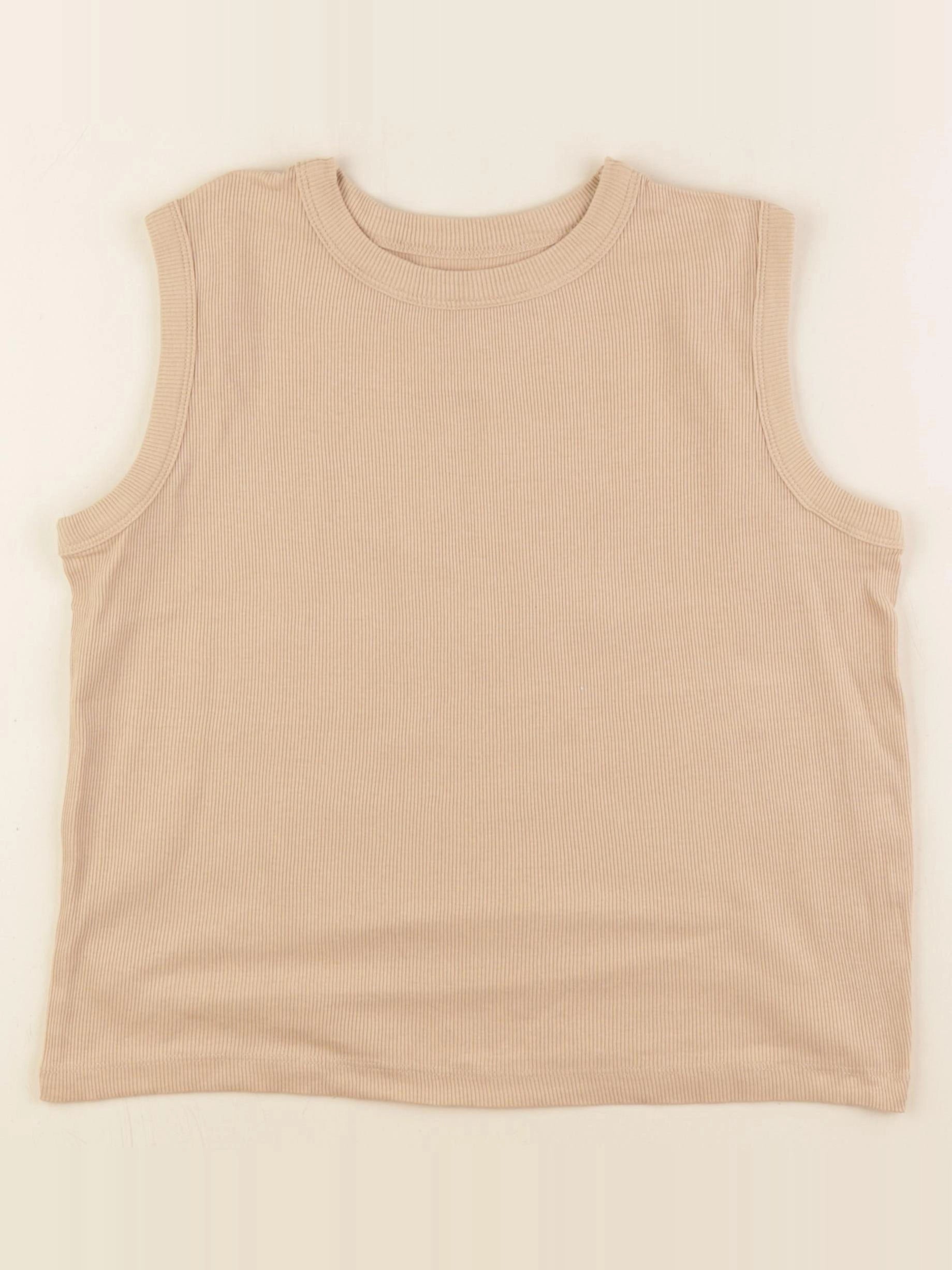 Monoprix - débardeur marron - 8 ans