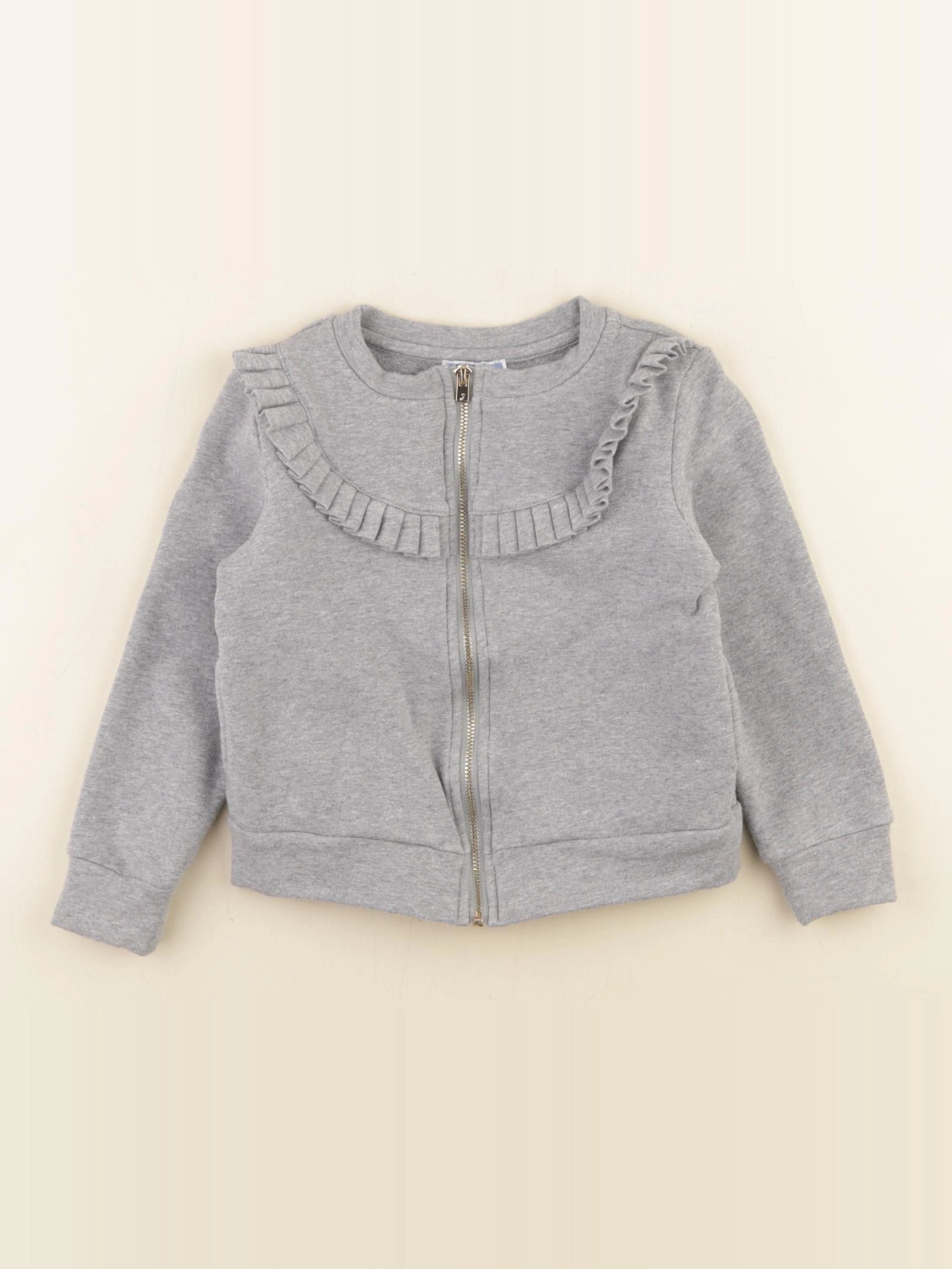 Jacadi - sweat gris - 4 ans