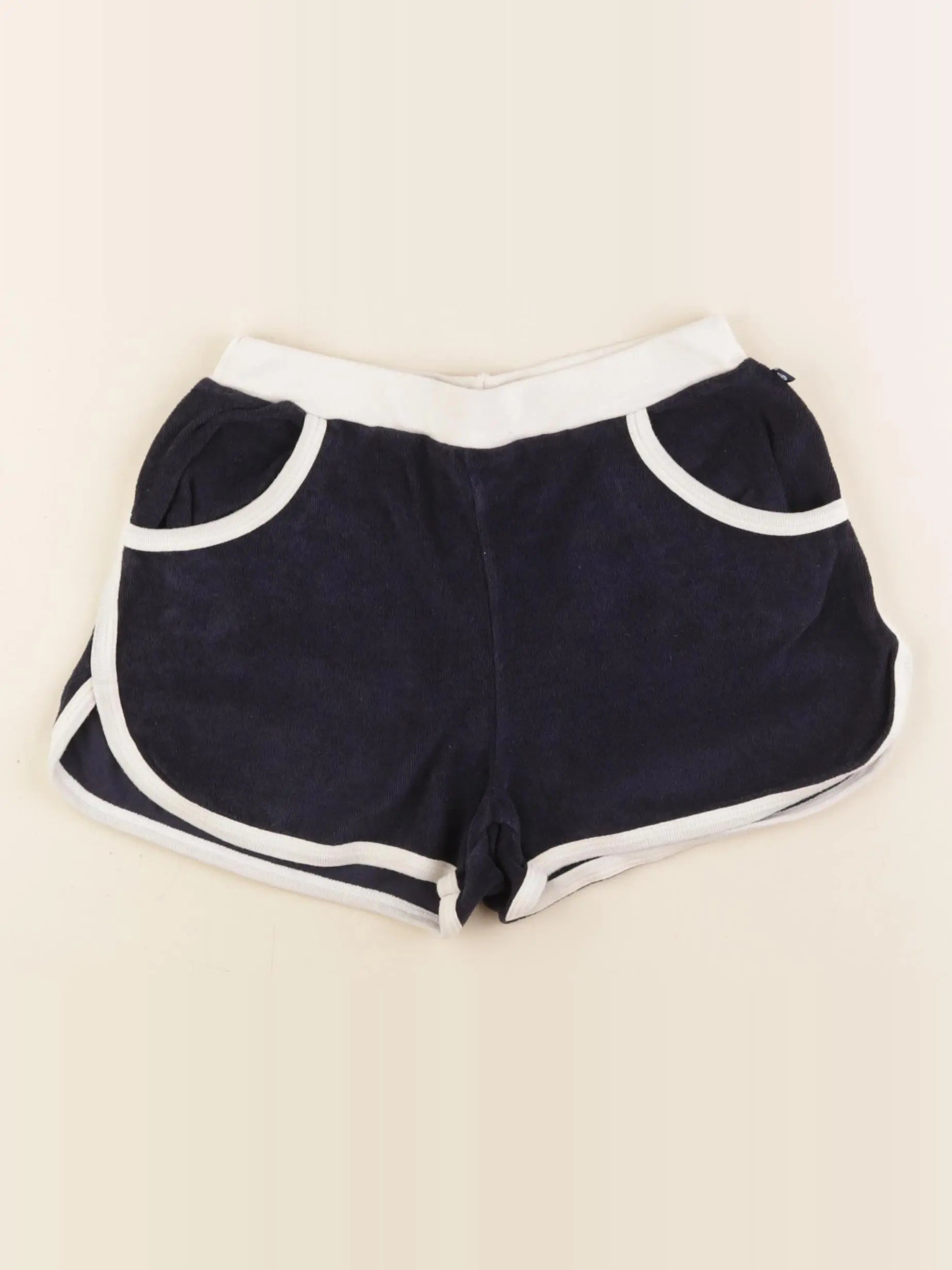 Petit Bateau - short bleu - 10 ans