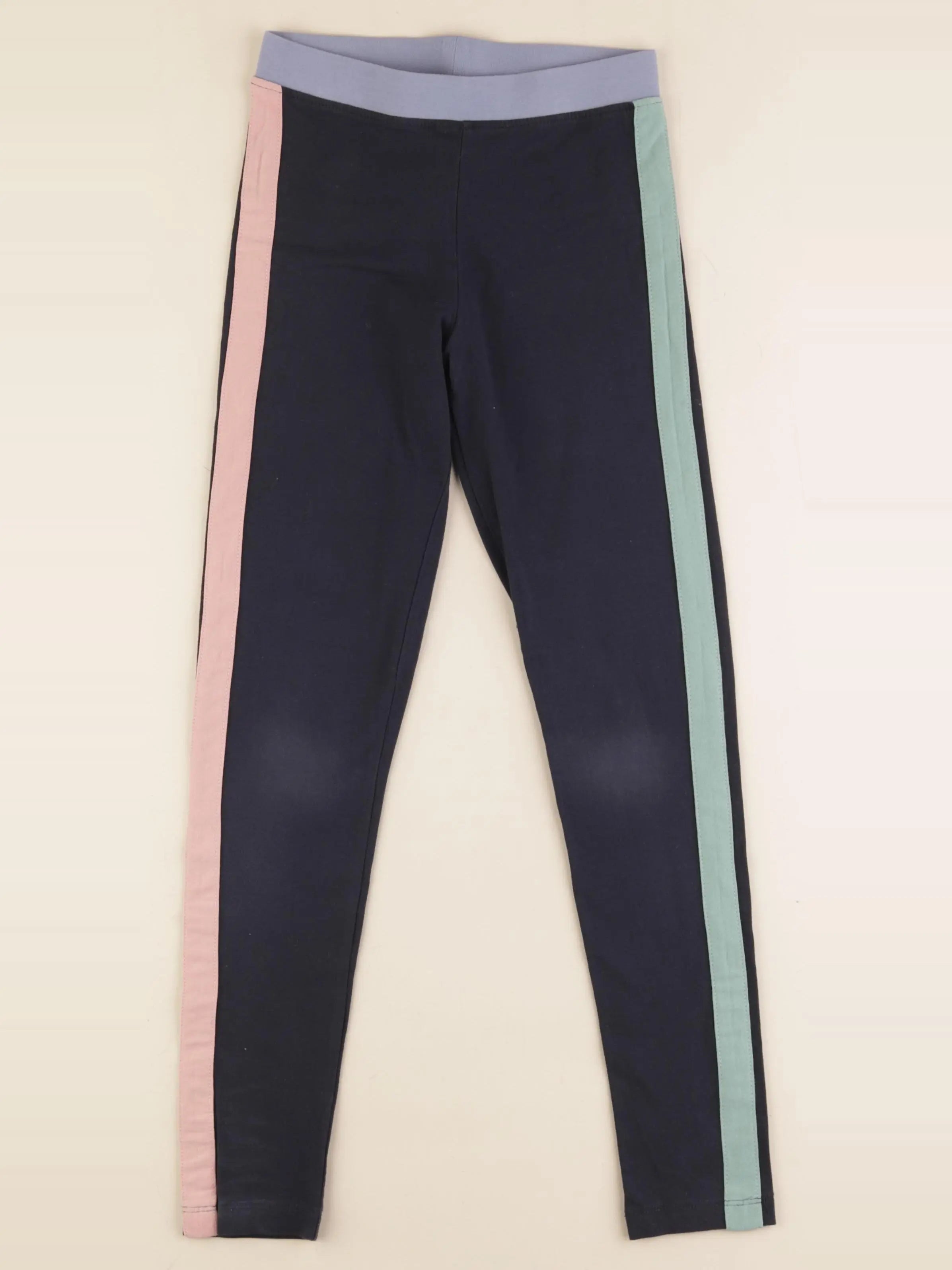 Monoprix - legging bleu - 10 ans