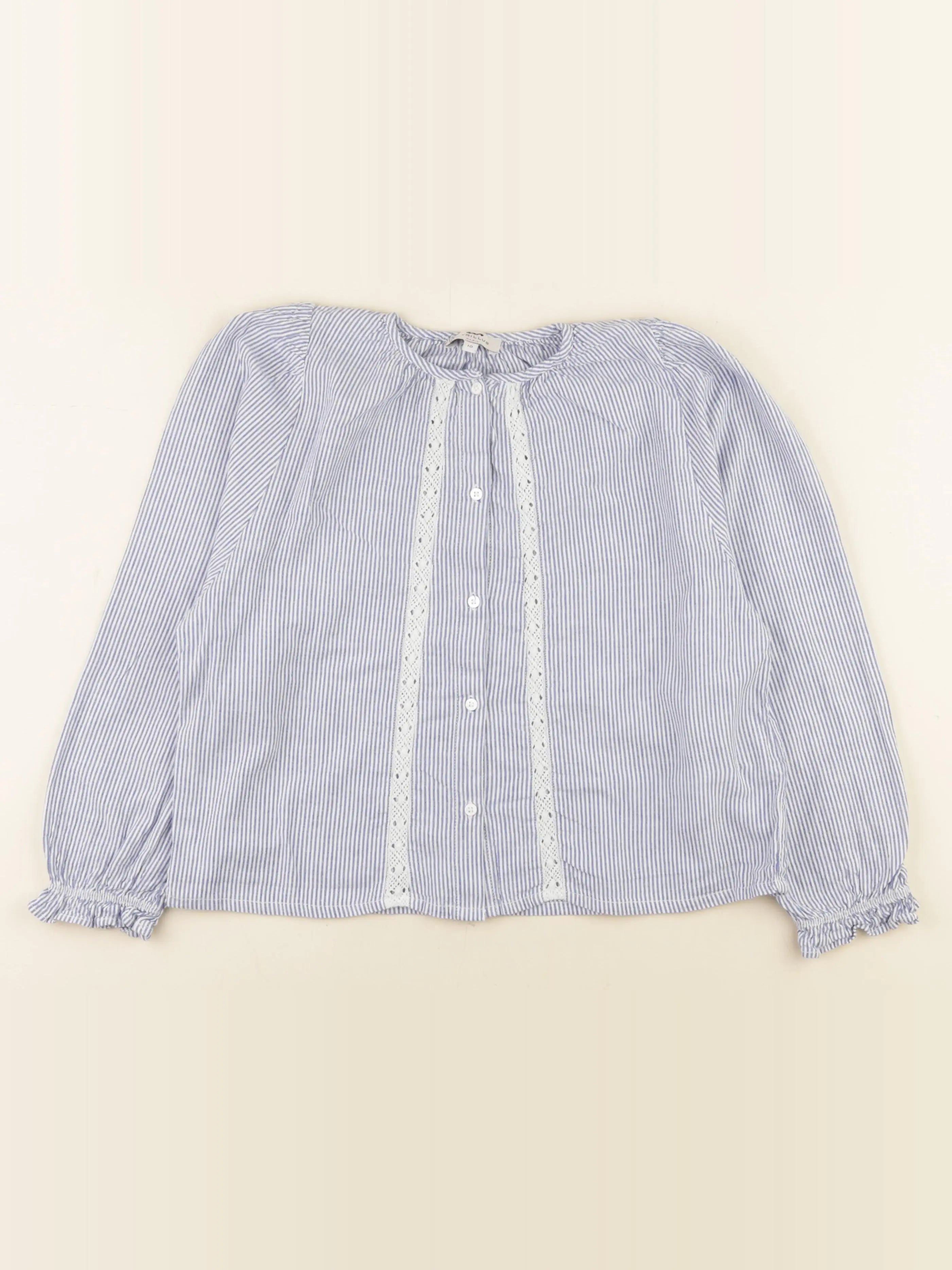 Cyrillus - blouse bleu - 10 ans