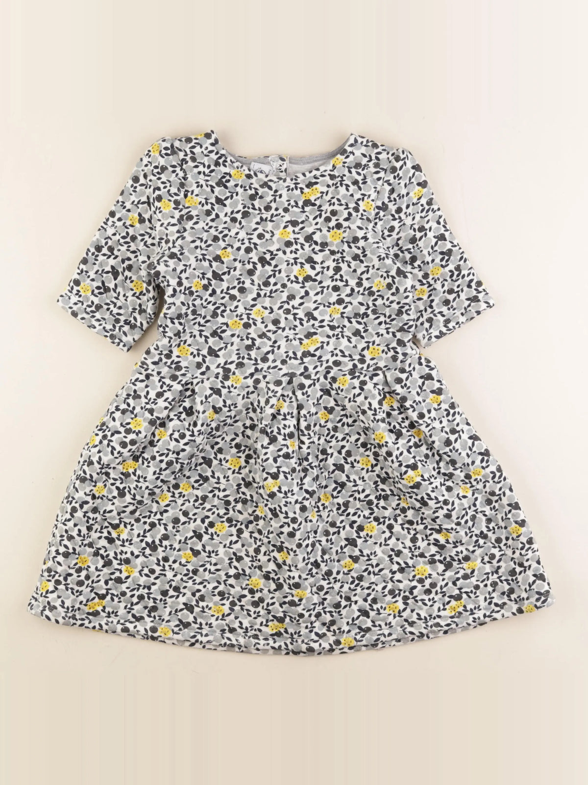 Petit Bateau - robe multicolore - 8 ans