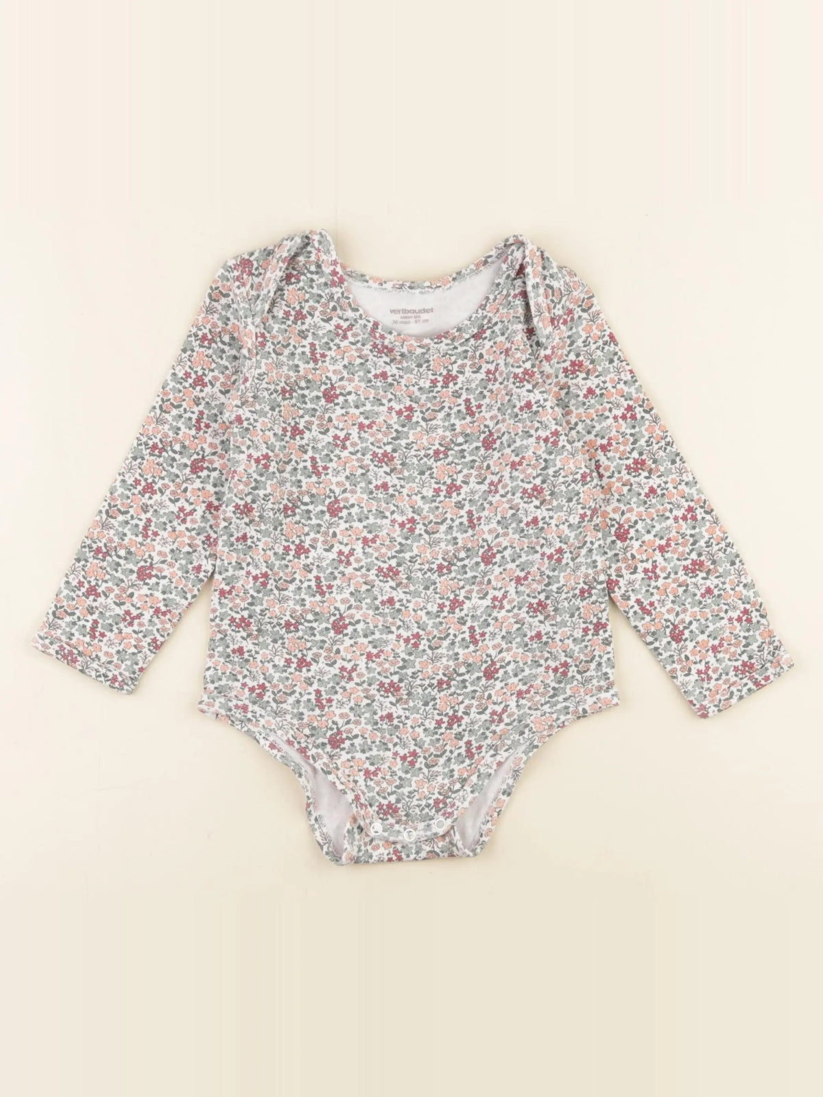 Vertbaudet - body multicolore - 36 mois
