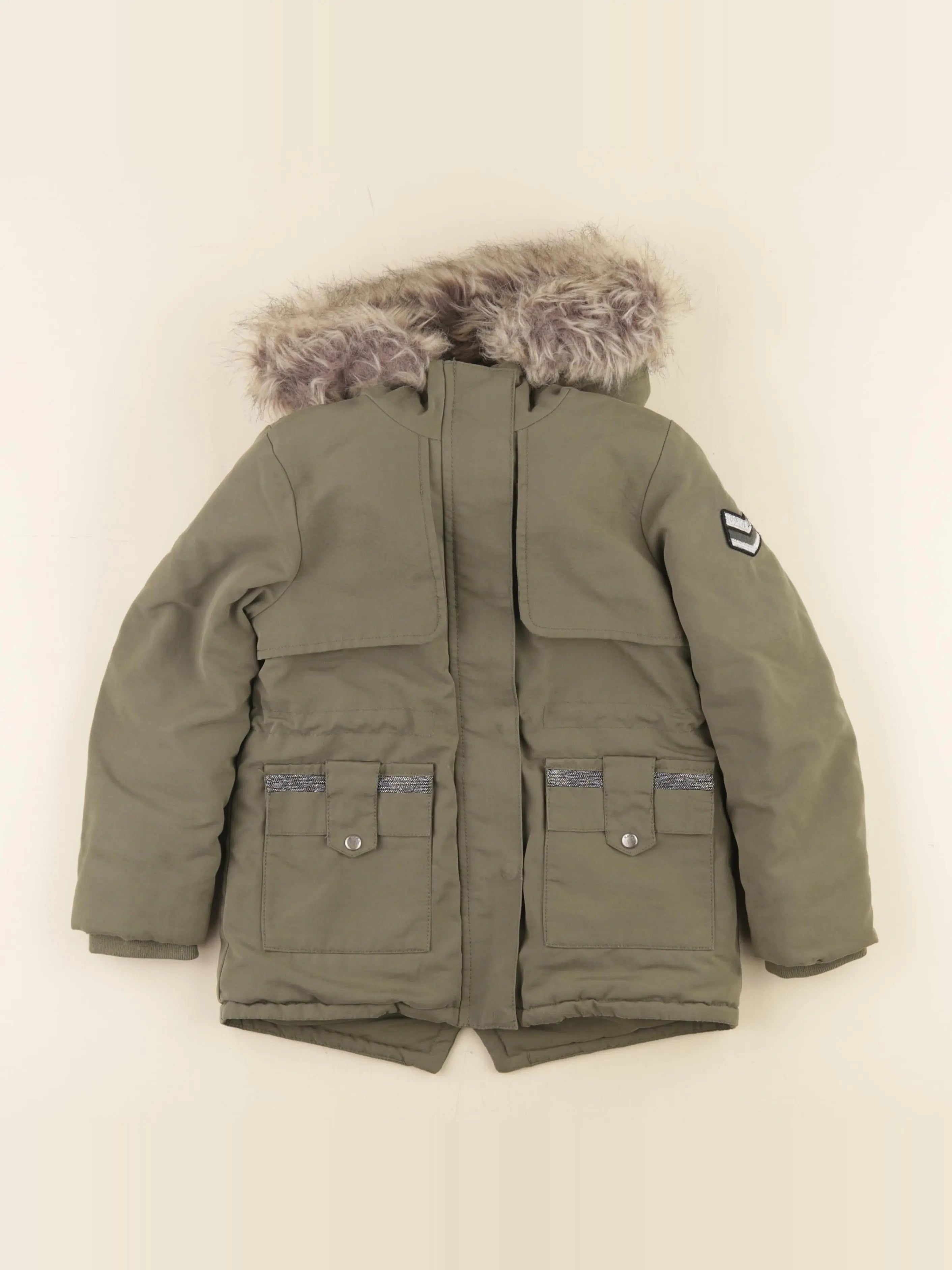 IKKS - manteau vert - 5 ans