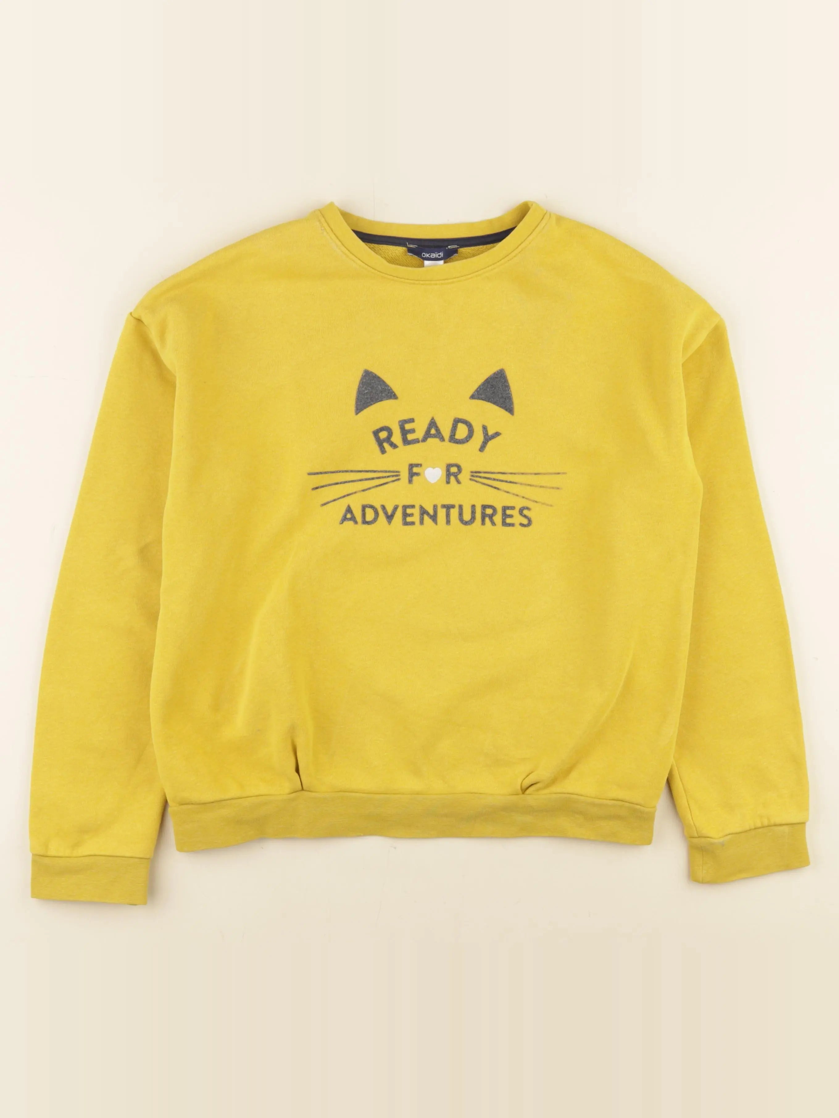 Okaidi - sweat jaune - 12 ans