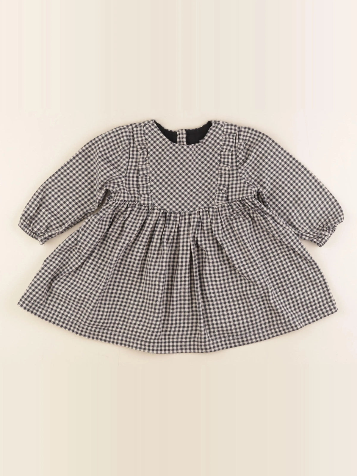Vertbaudet - robe gris - 2 ans