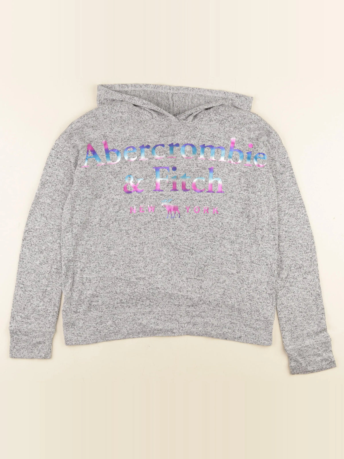 Abercrombie - pull gris - 11/12 ans