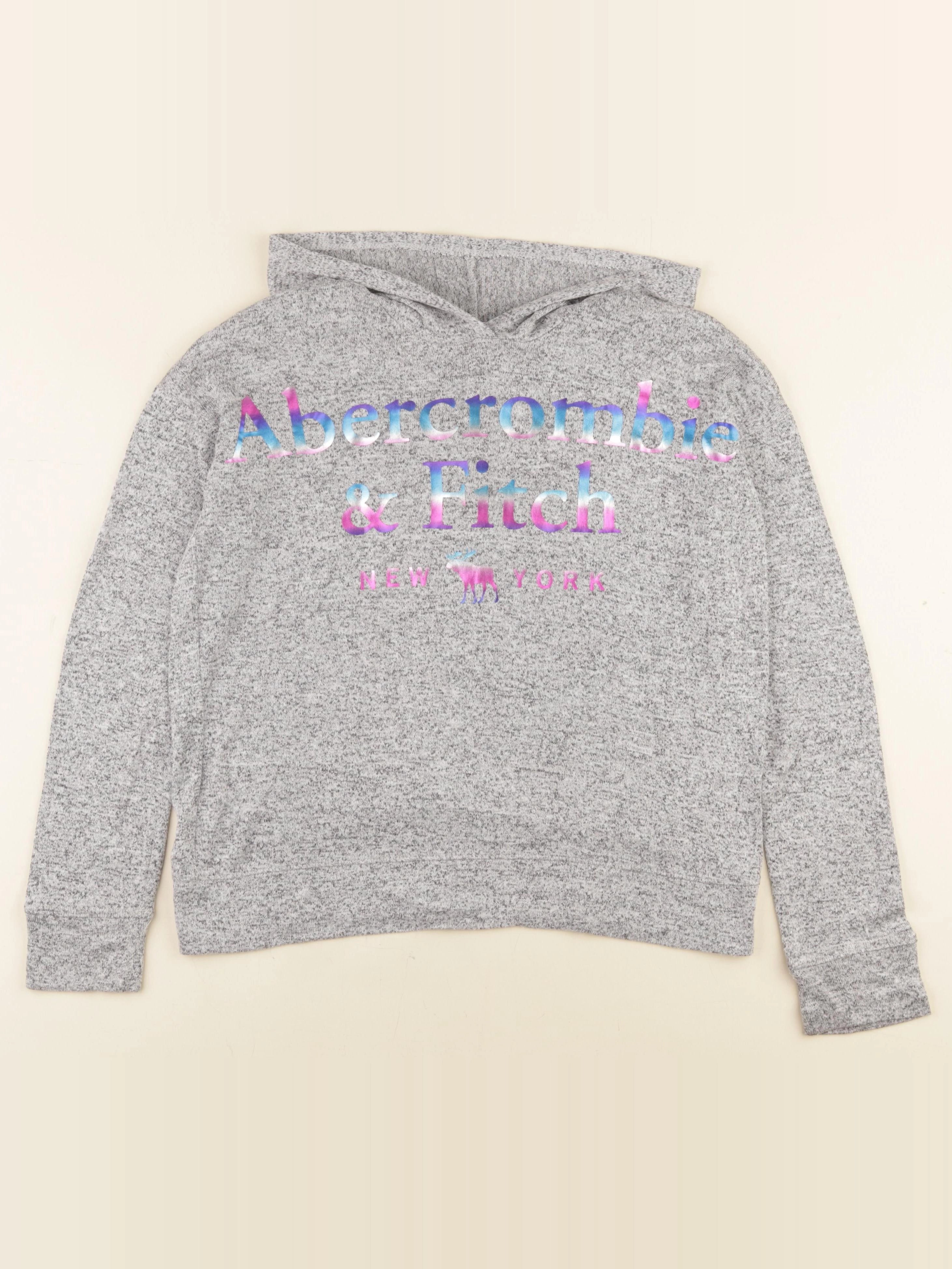 Abercrombie - pull gris - 11/12 ans