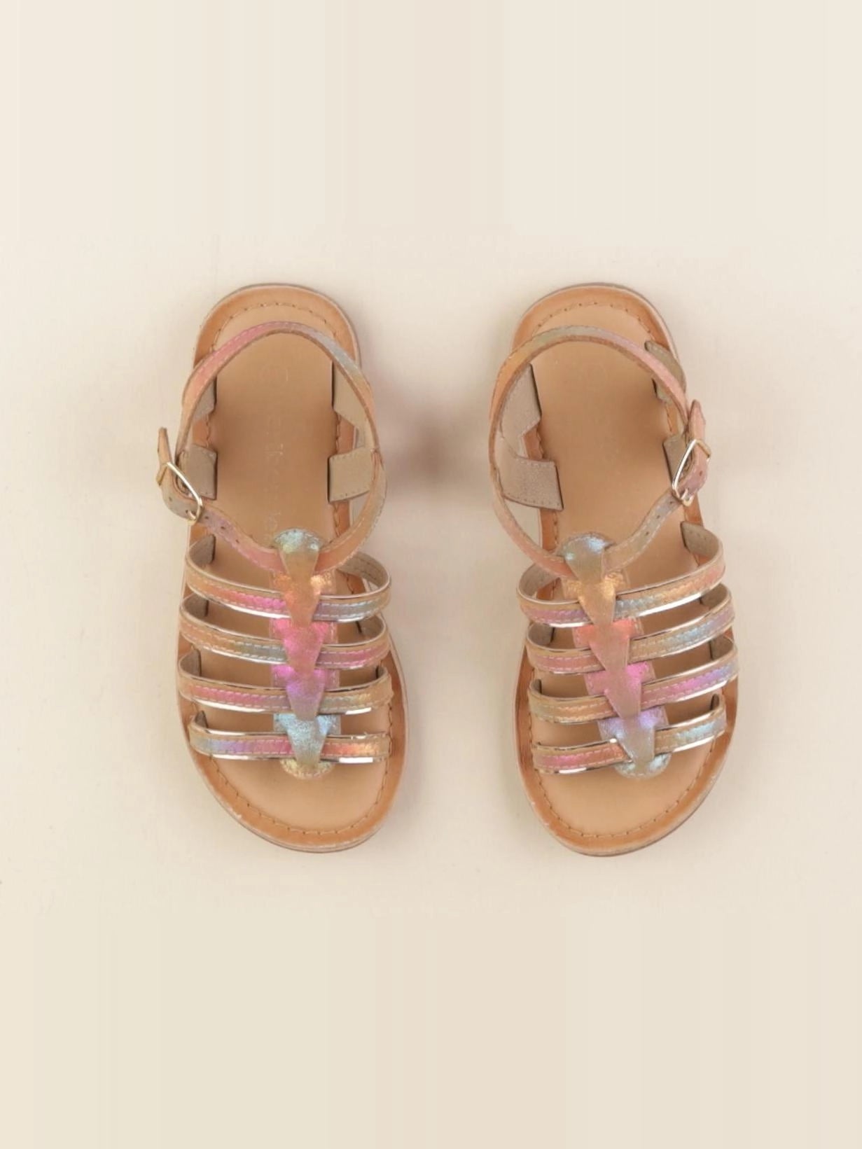 Vertbaudet - sandales multicolore - pointure 31