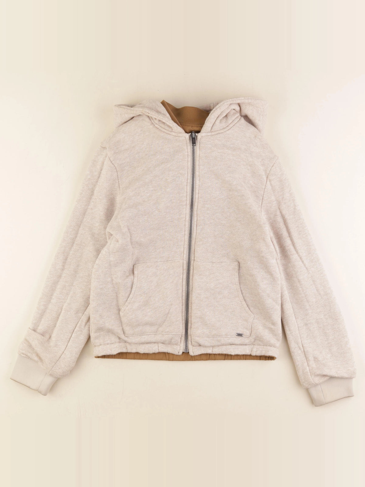 IKKS - veste réversible marron - 12 ans