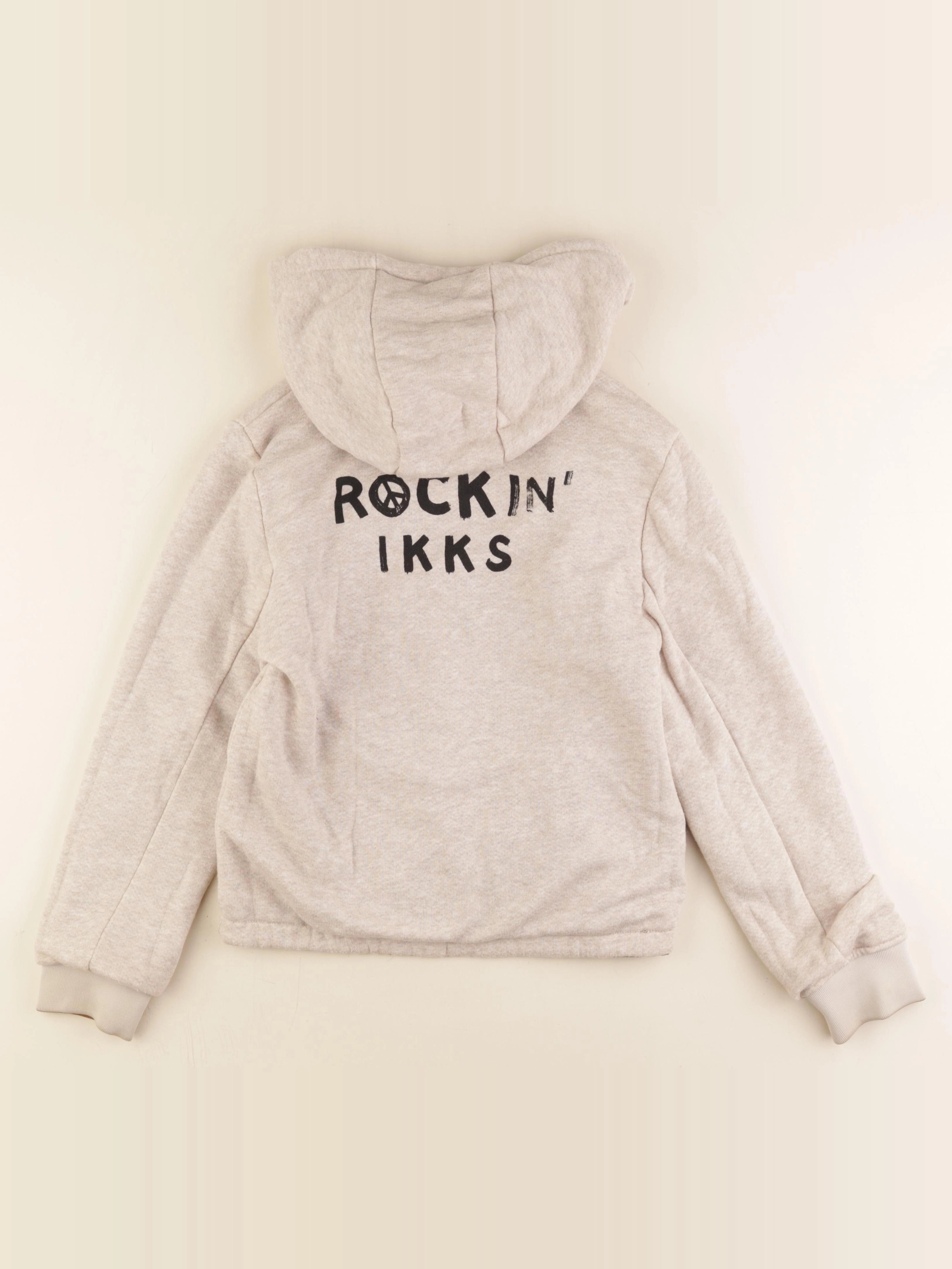 IKKS - veste réversible marron - 12 ans