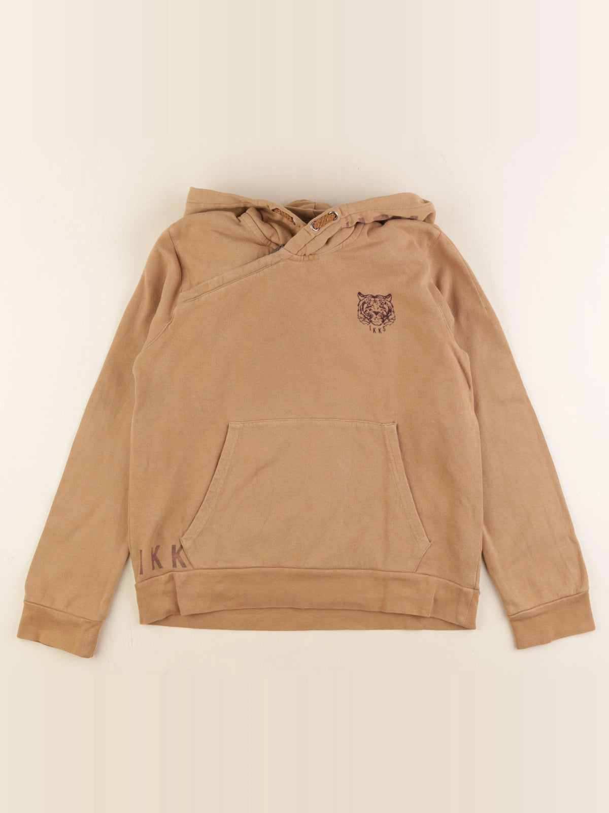 IKKS - sweat marron - 12 ans