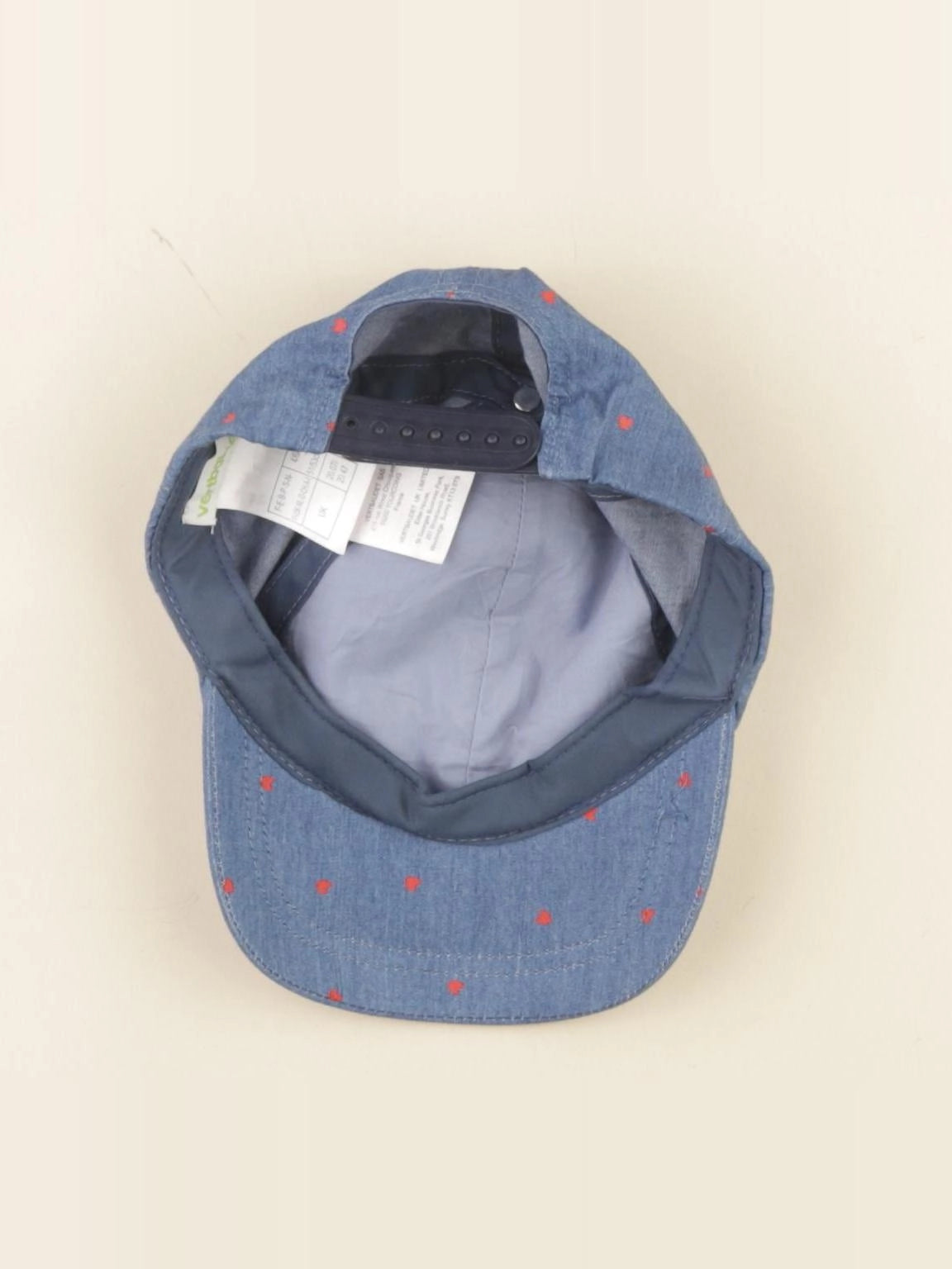 Vertbaudet - casquette bleu - 4/6 ans