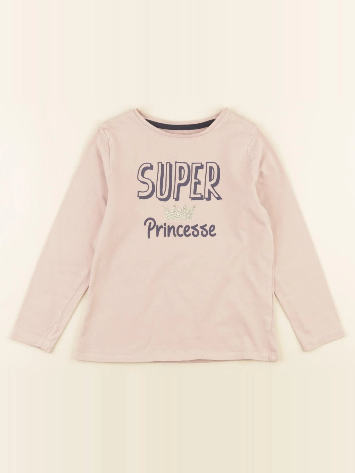 Vertbaudet - tee-shirt rose - 6 ans