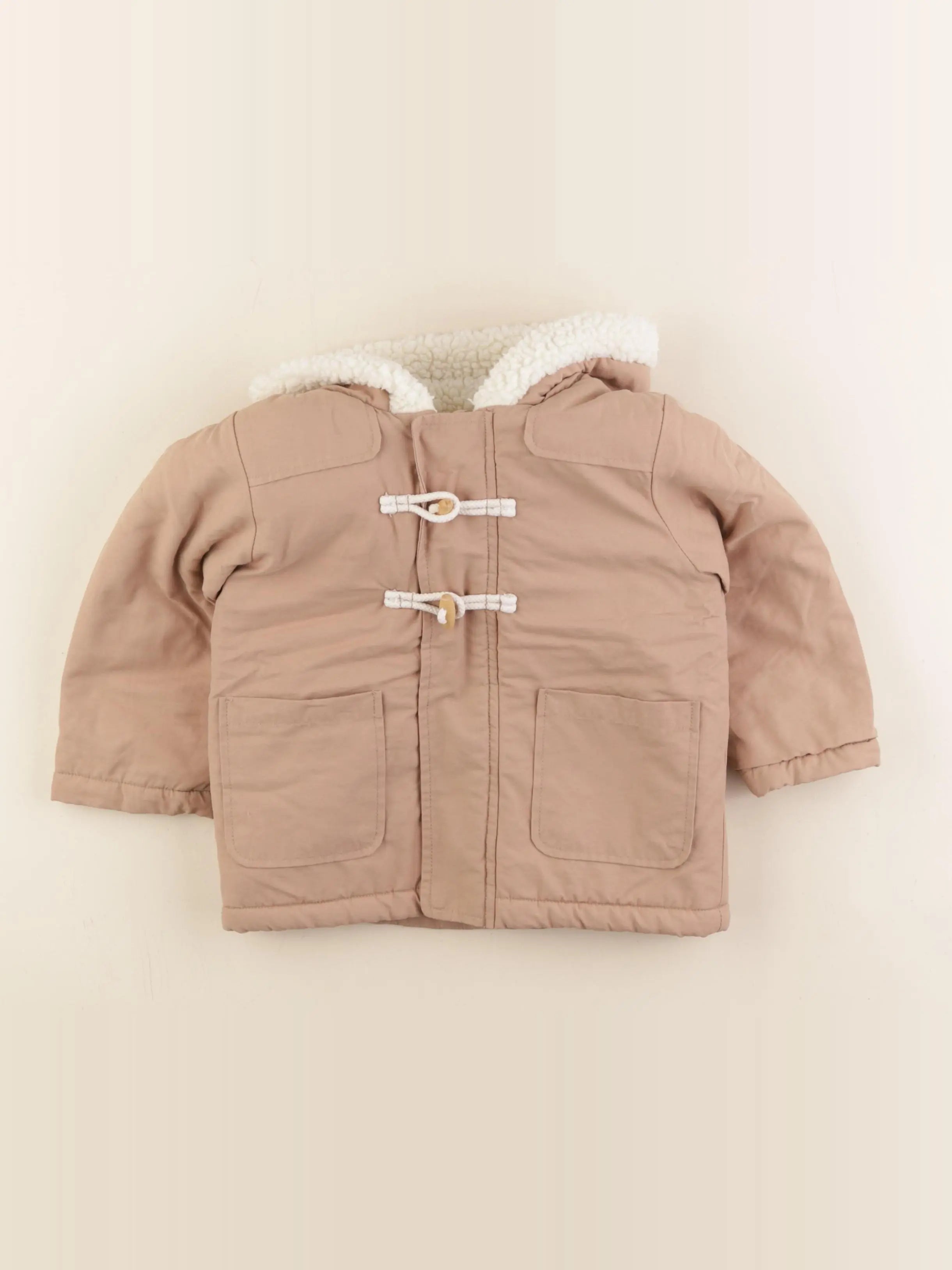 Vertbaudet - manteau marron - 2 ans