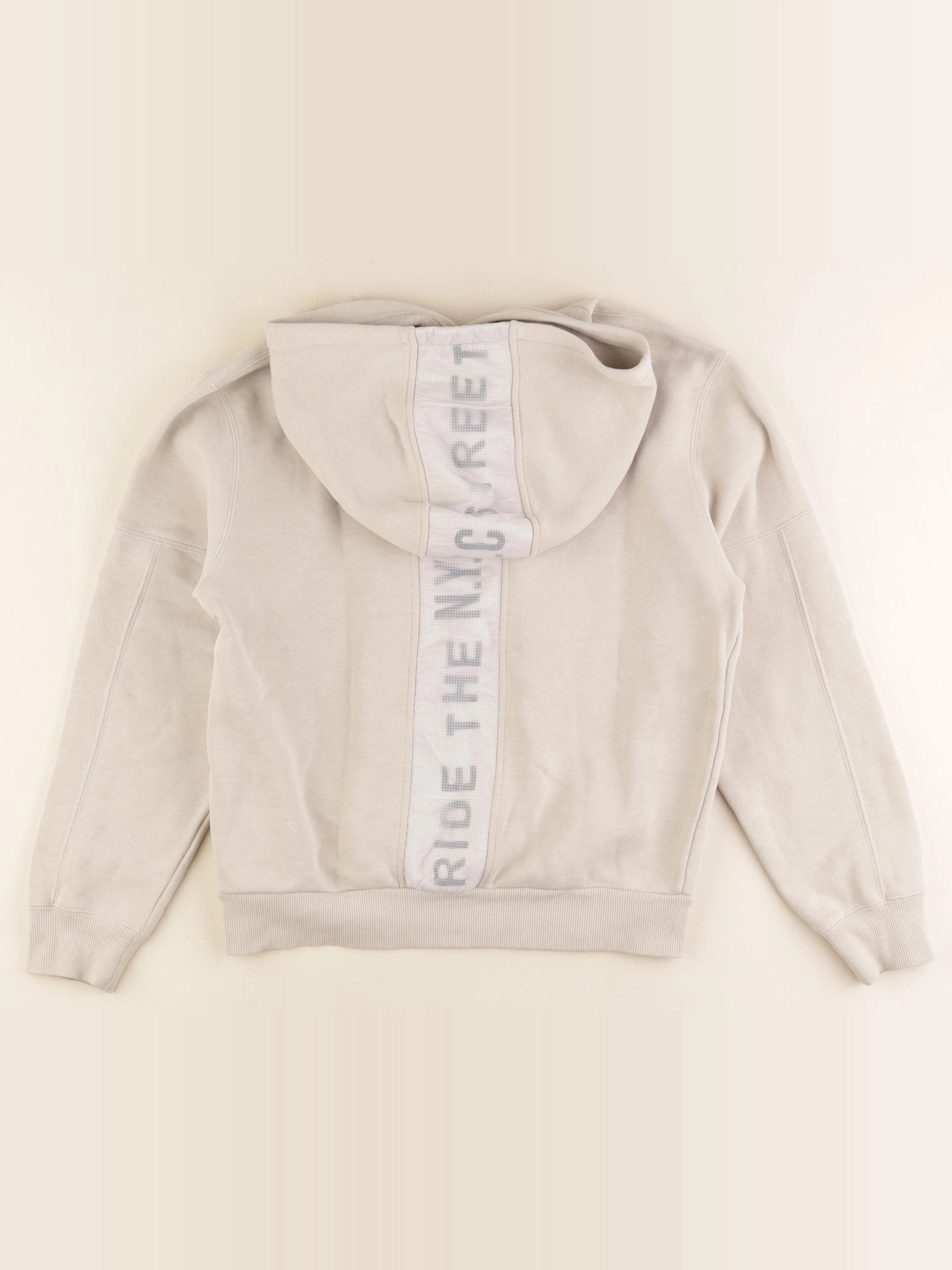 IKKS - sweat imprimé au dos beige - 14 ans