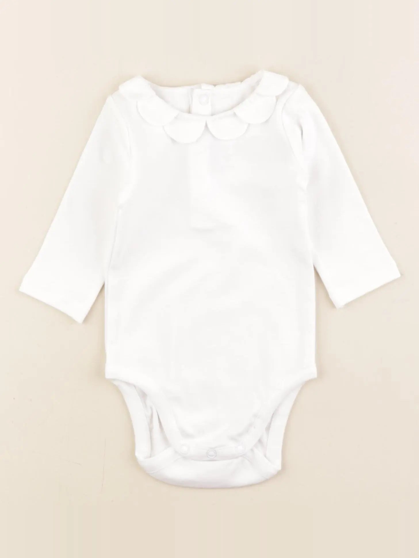Jacadi - body à col blanc - 3 mois