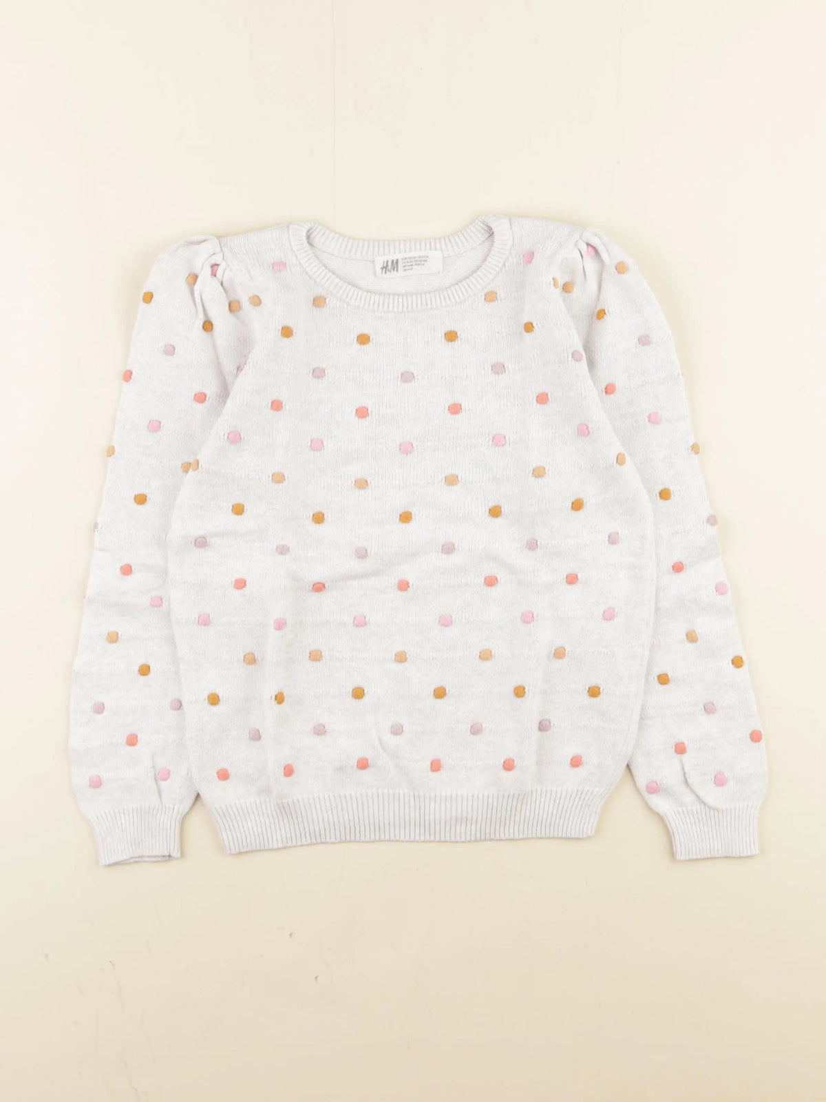 H&M - pull multicolore - 5/6 ans