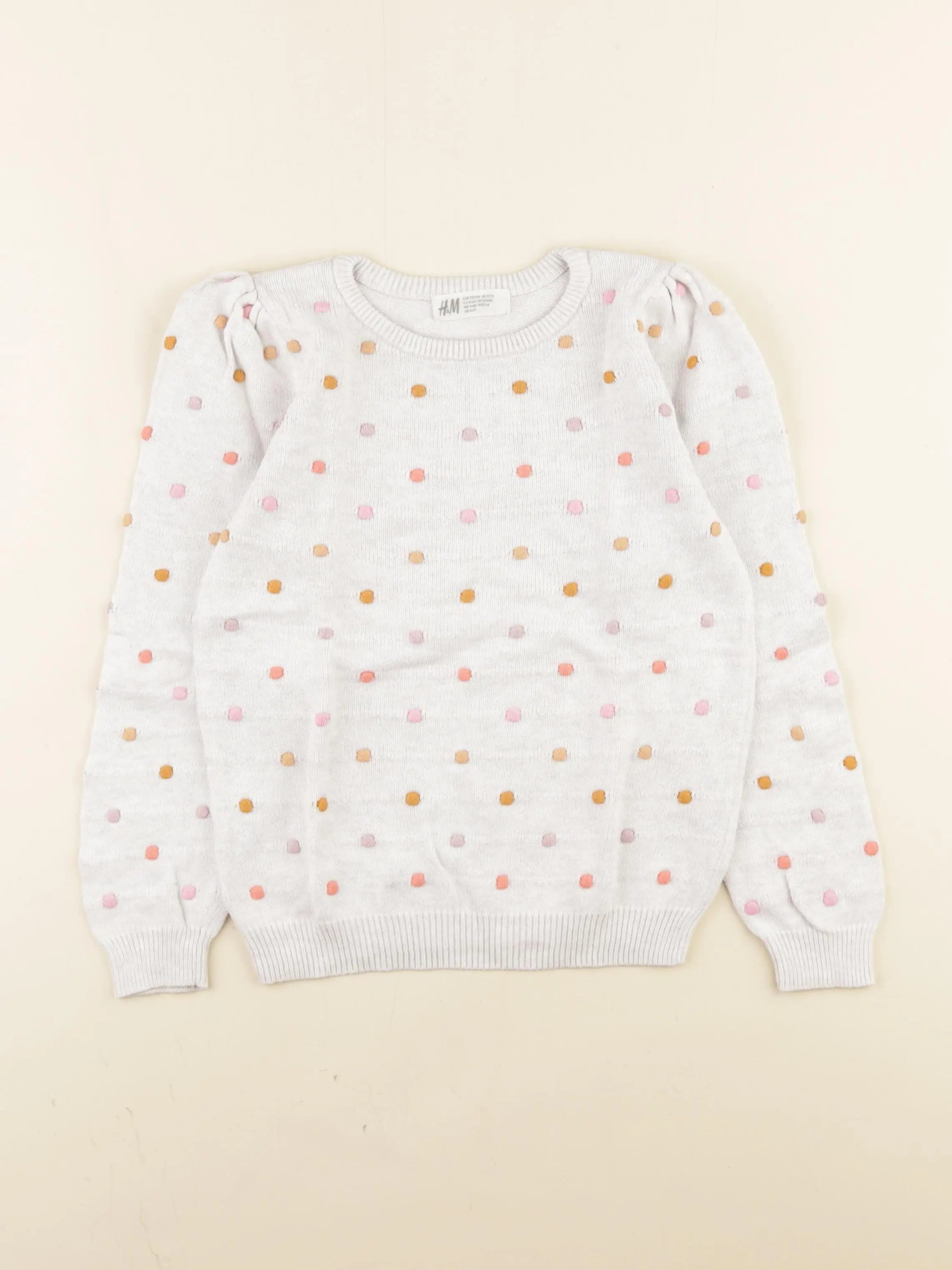 H&M - pull multicolore - 5/6 ans