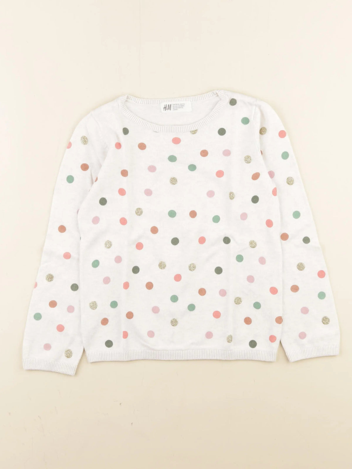 H&M - pull multicolore - 5/6 ans