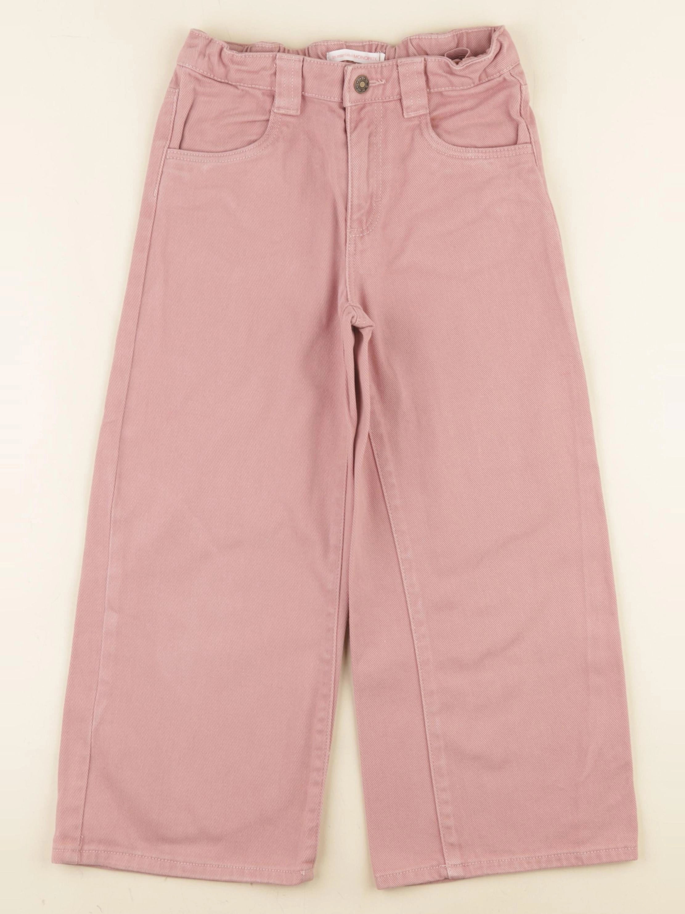 Monoprix - jean rose - 8 ans