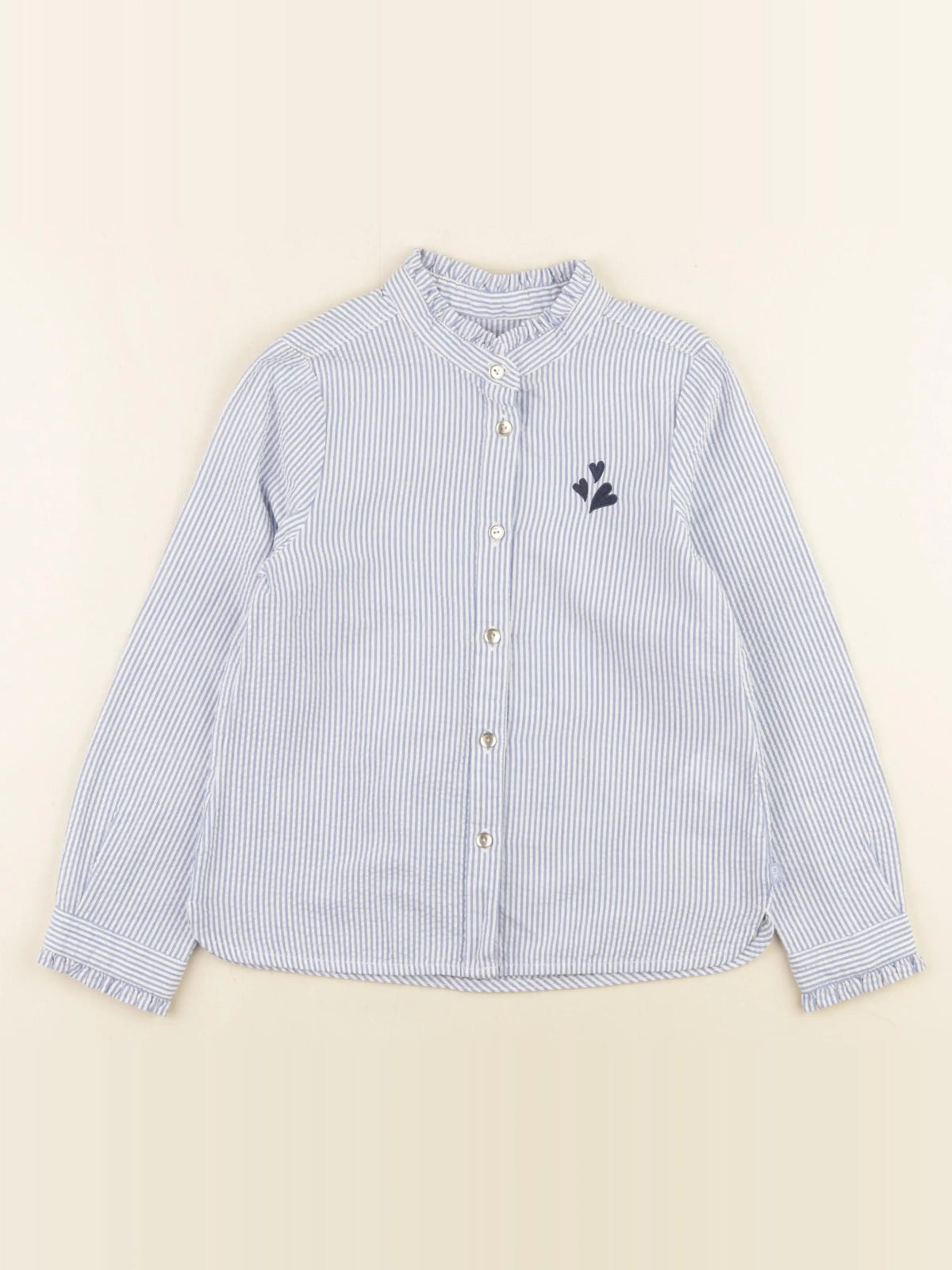Okaidi - blouse bleu - 6 ans