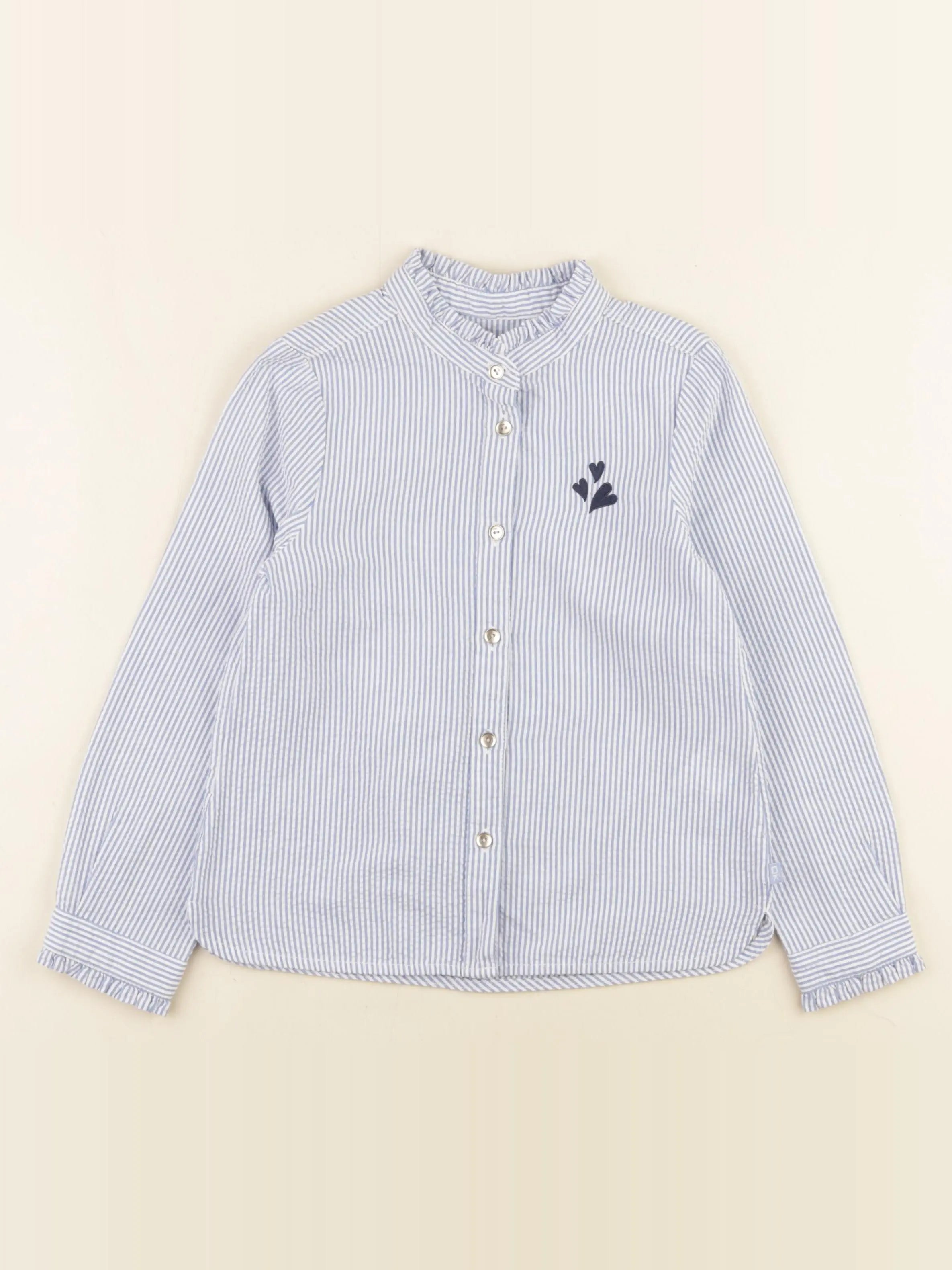 Okaidi - blouse bleu - 6 ans