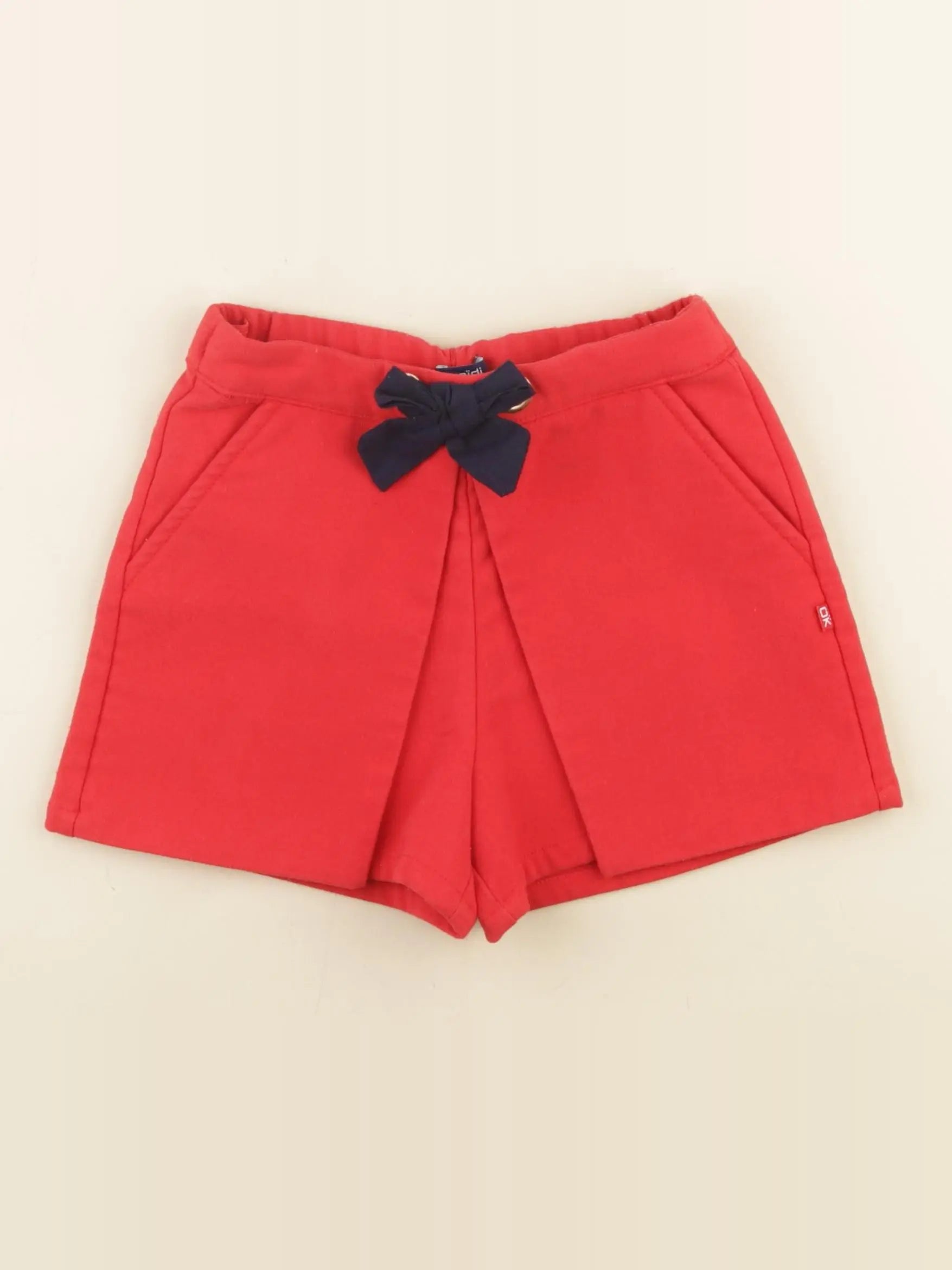 Okaidi - jupe short rouge - 5 ans