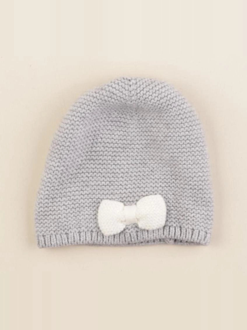 Jacadi - bonnet gris - 6 mois