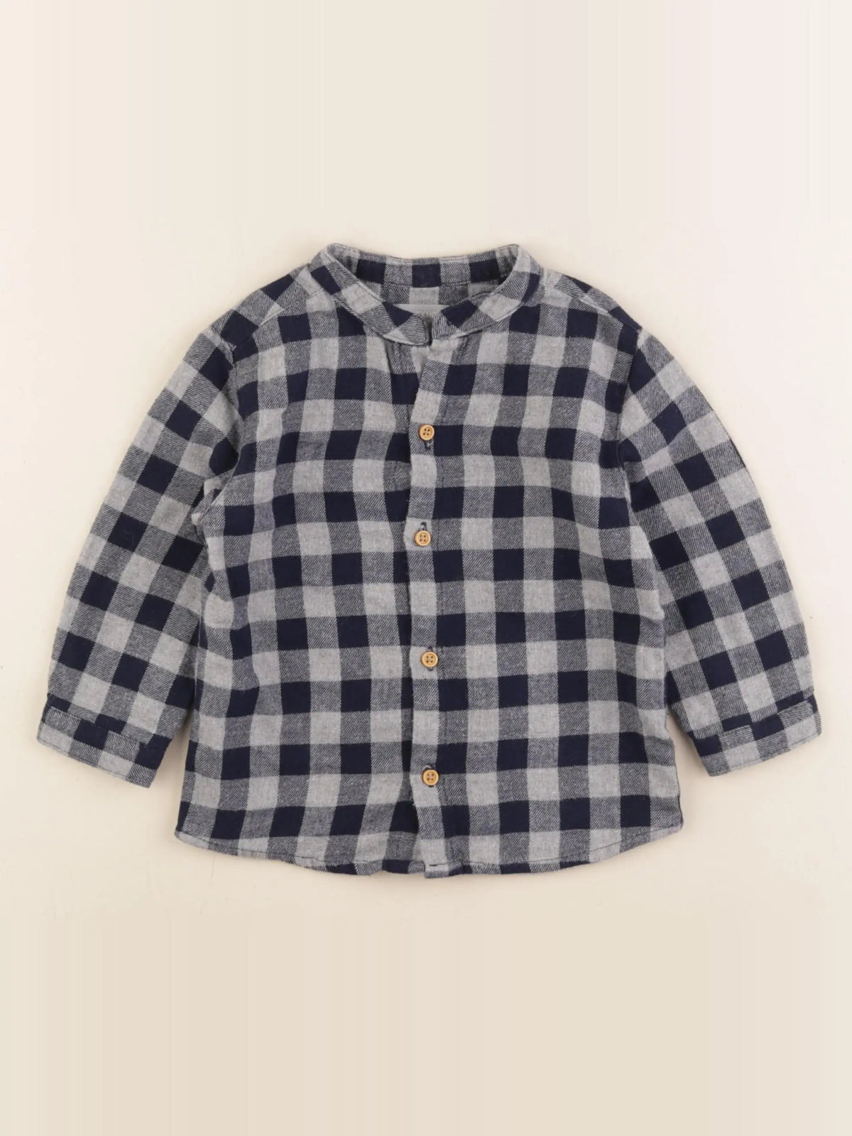 Boutchou - chemise gris - 18 mois