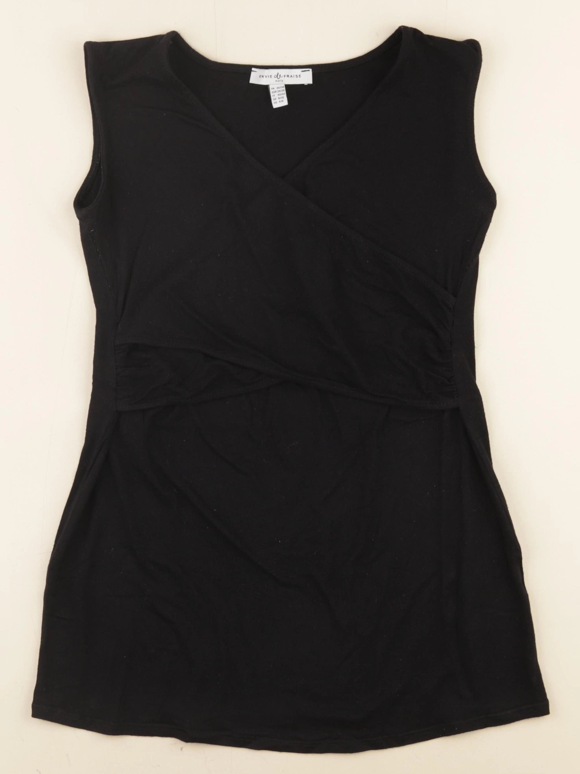 Envie de fraise - débardeur grossesse noir - 36 à 38