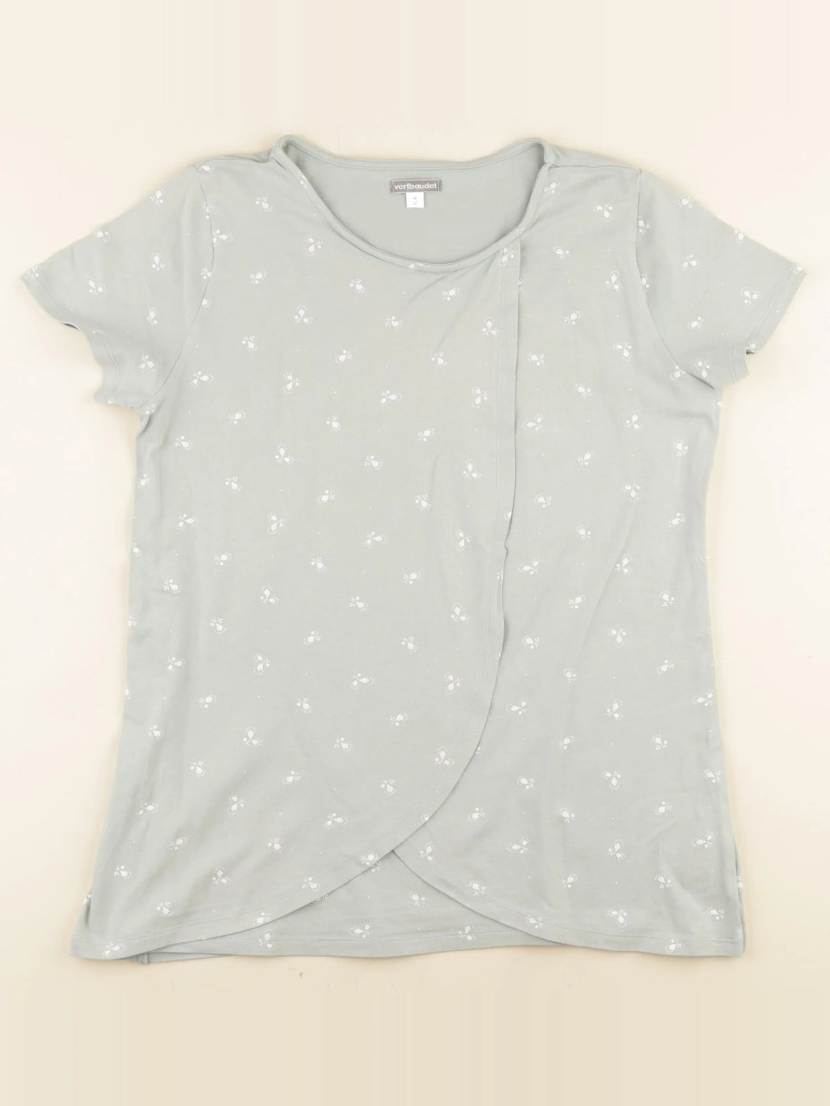 Vertbaudet - tee-shirt grossesse vert - 38 à 40