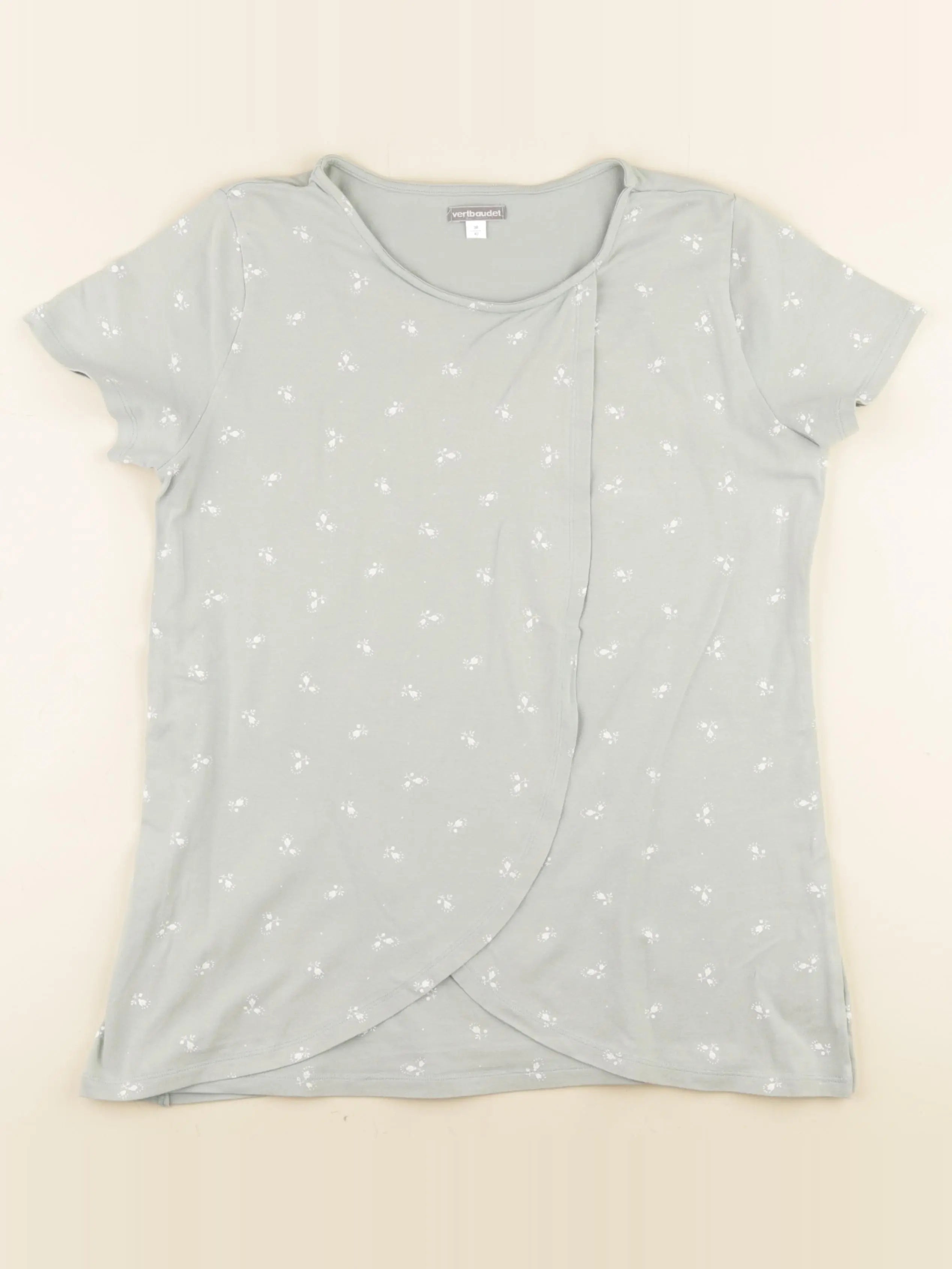 Vertbaudet - tee-shirt grossesse vert - 38 à 40