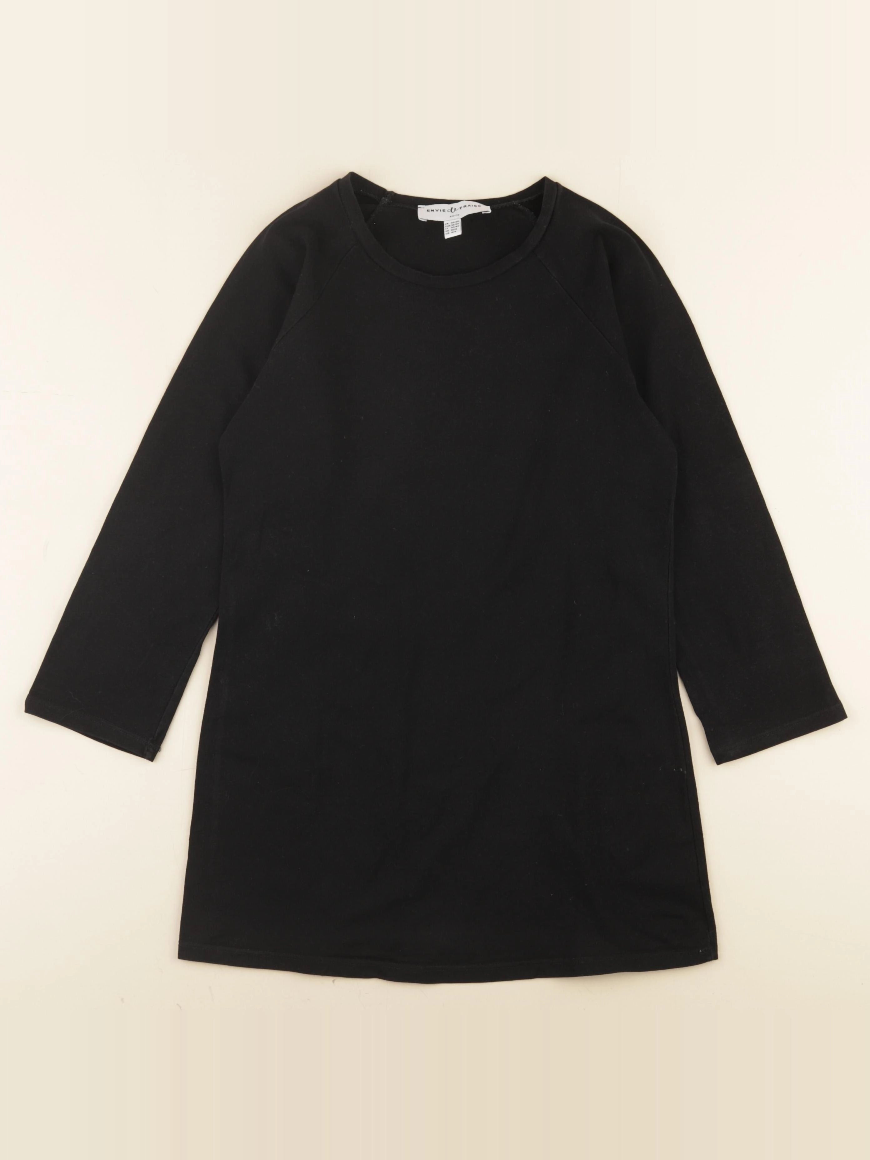 Envie de fraise - tee-shirt grossesse noir - 36 à 38