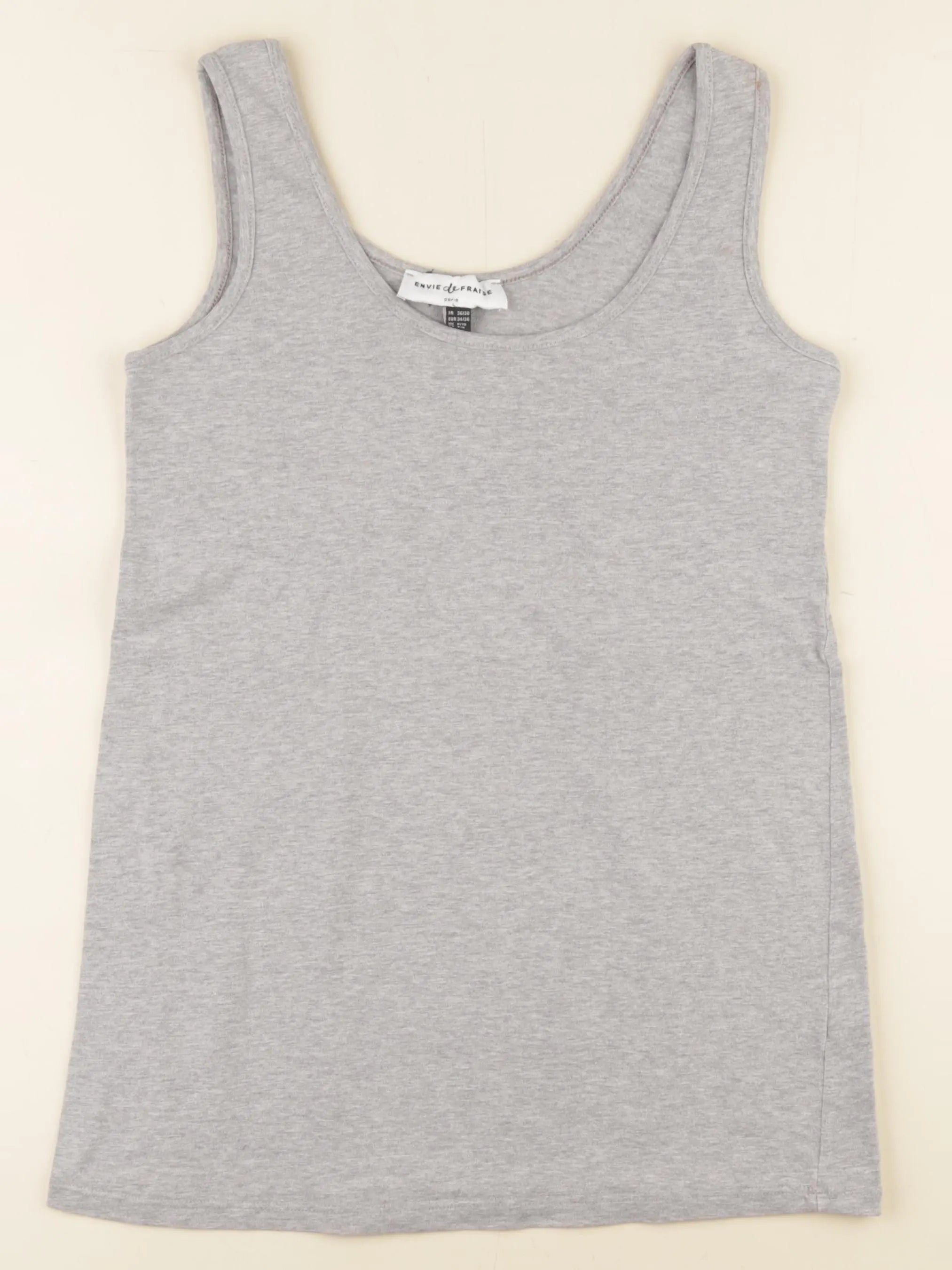 Envie de fraise - débardeur grossesse gris - 36 à 38