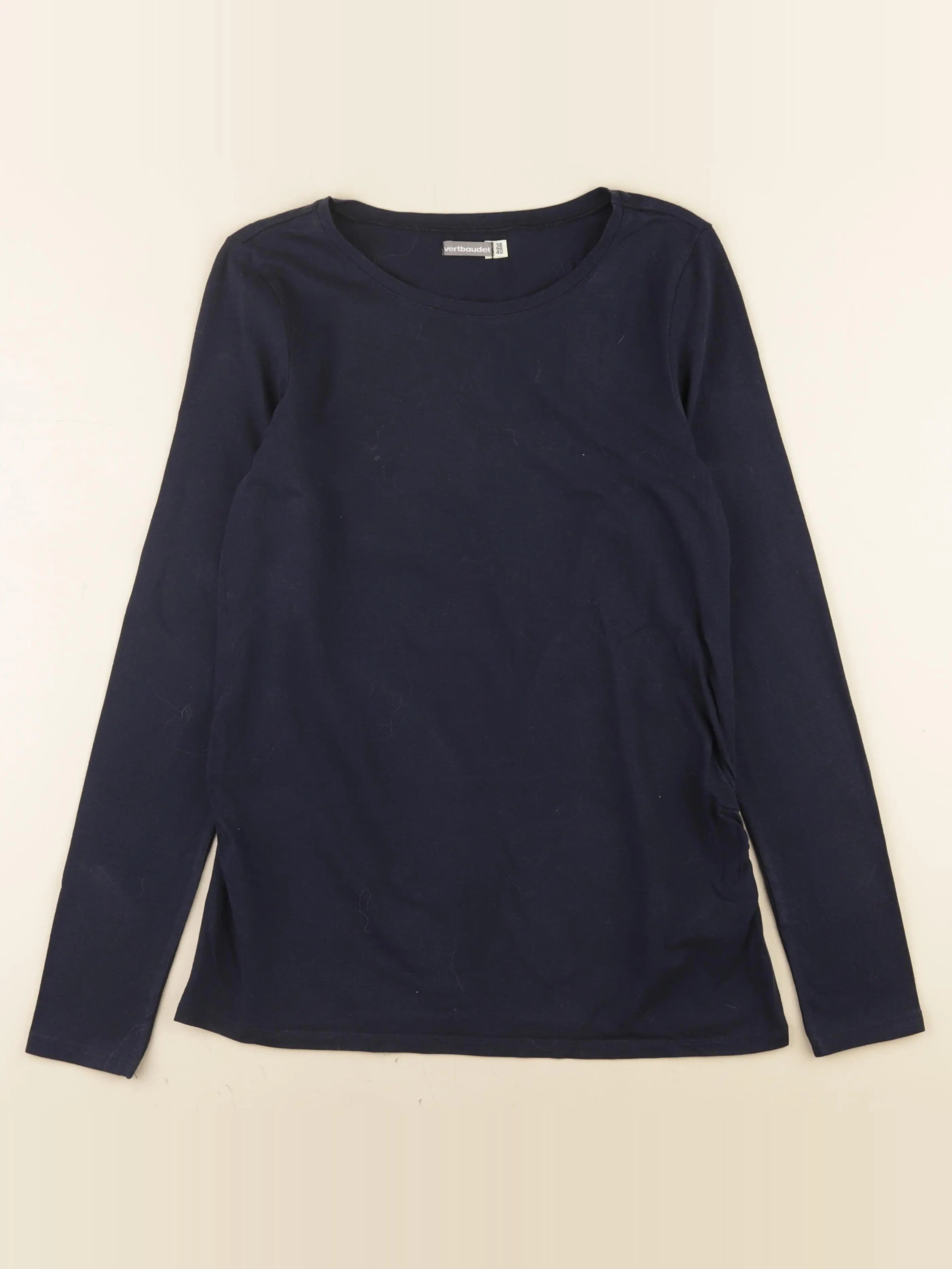 Vertbaudet - tee-shirt grossesse bleu - 38 à 40