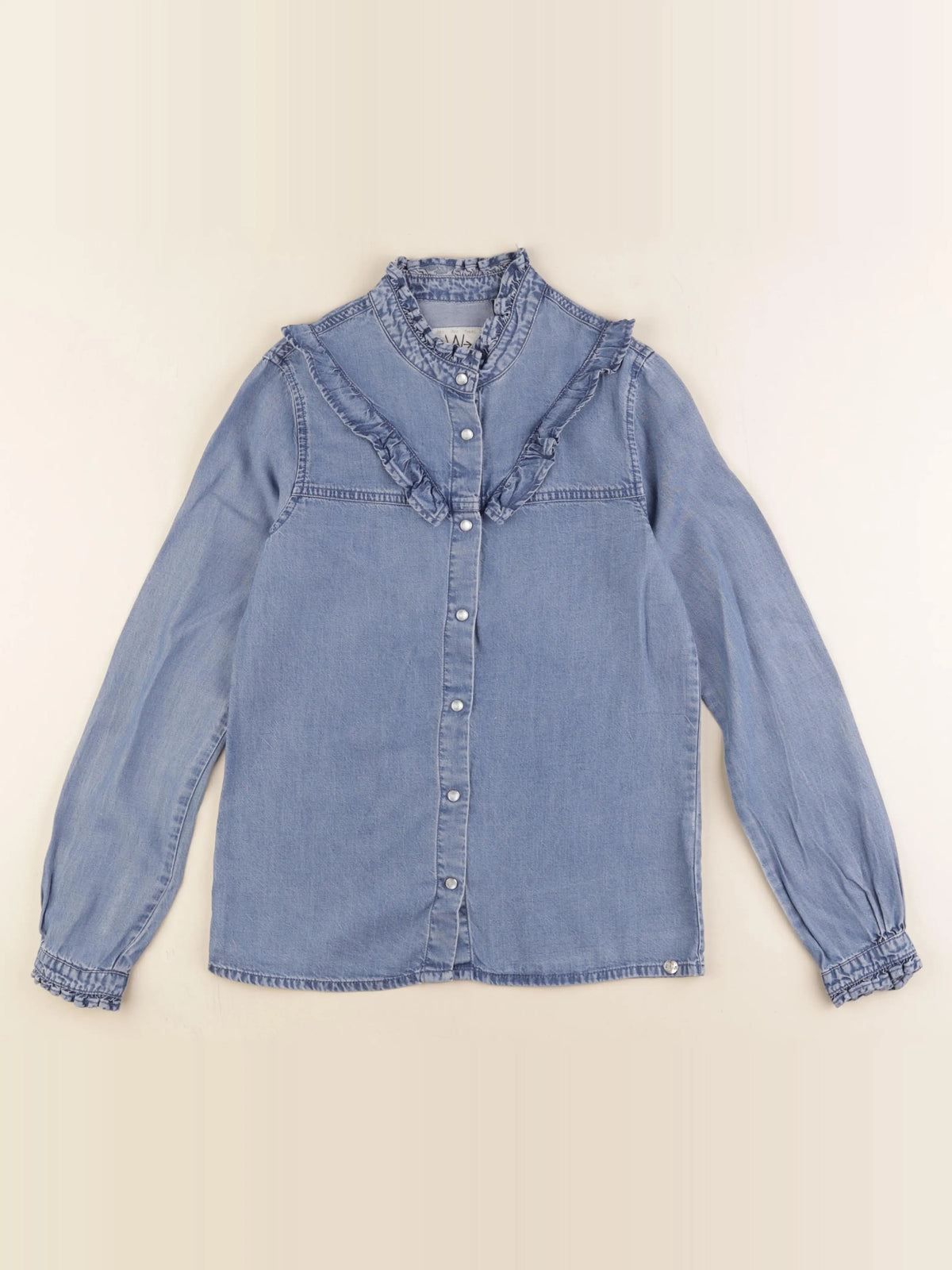 IKKS - blouse bleu - 12 ans