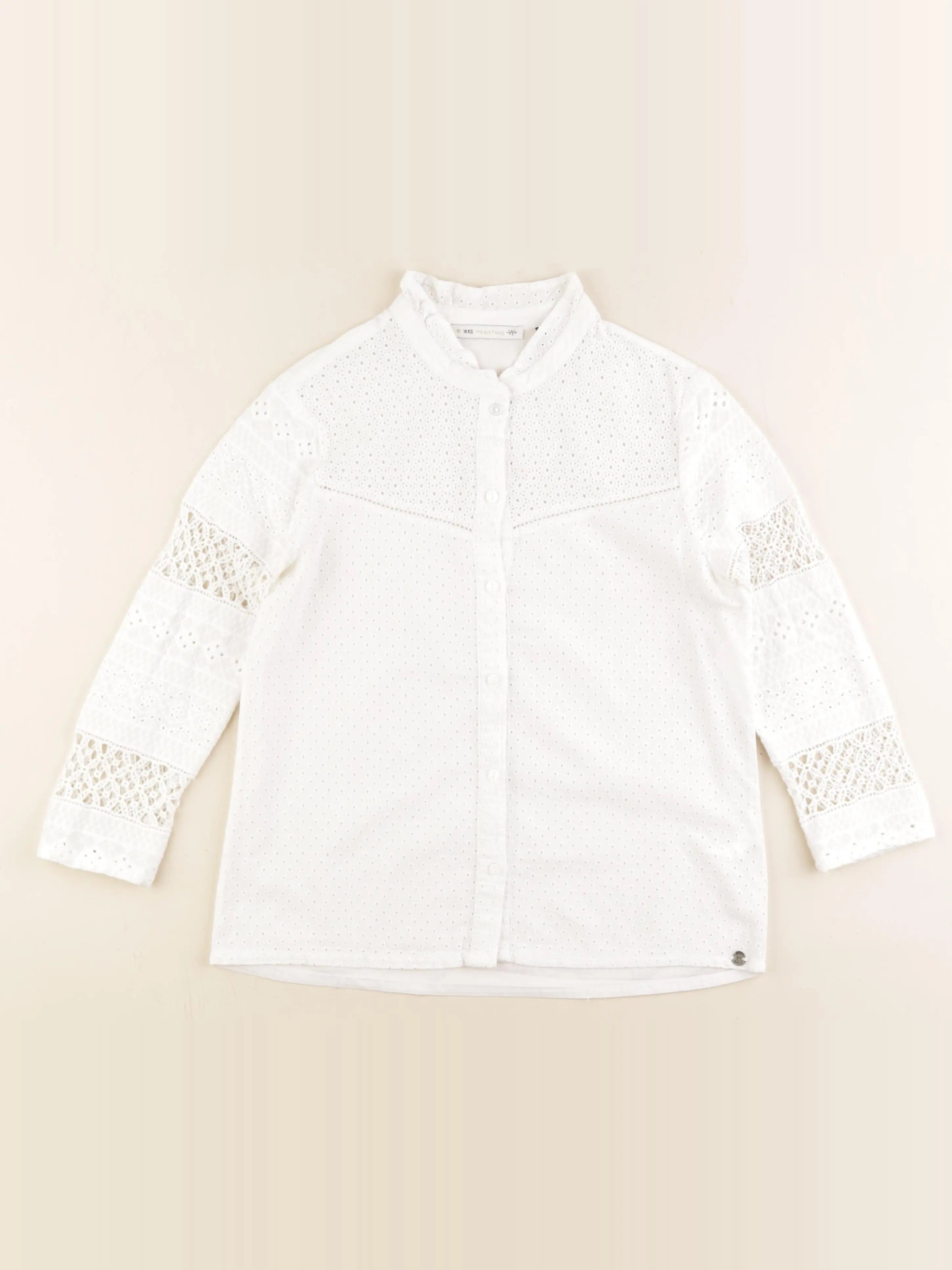 IKKS - blouse blanc - 12 ans