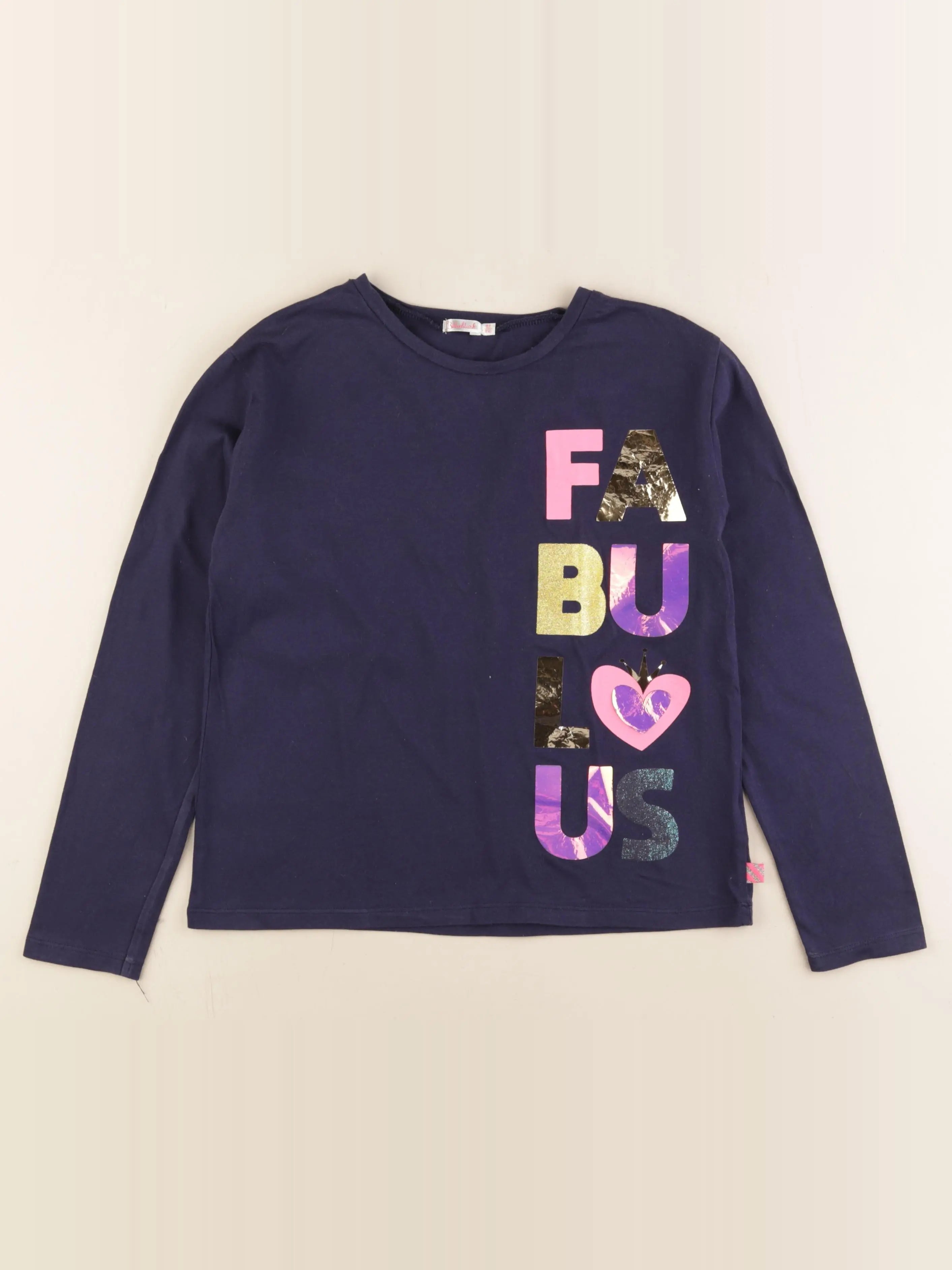 Billie Blush - tee-shirt bleu - 12 ans