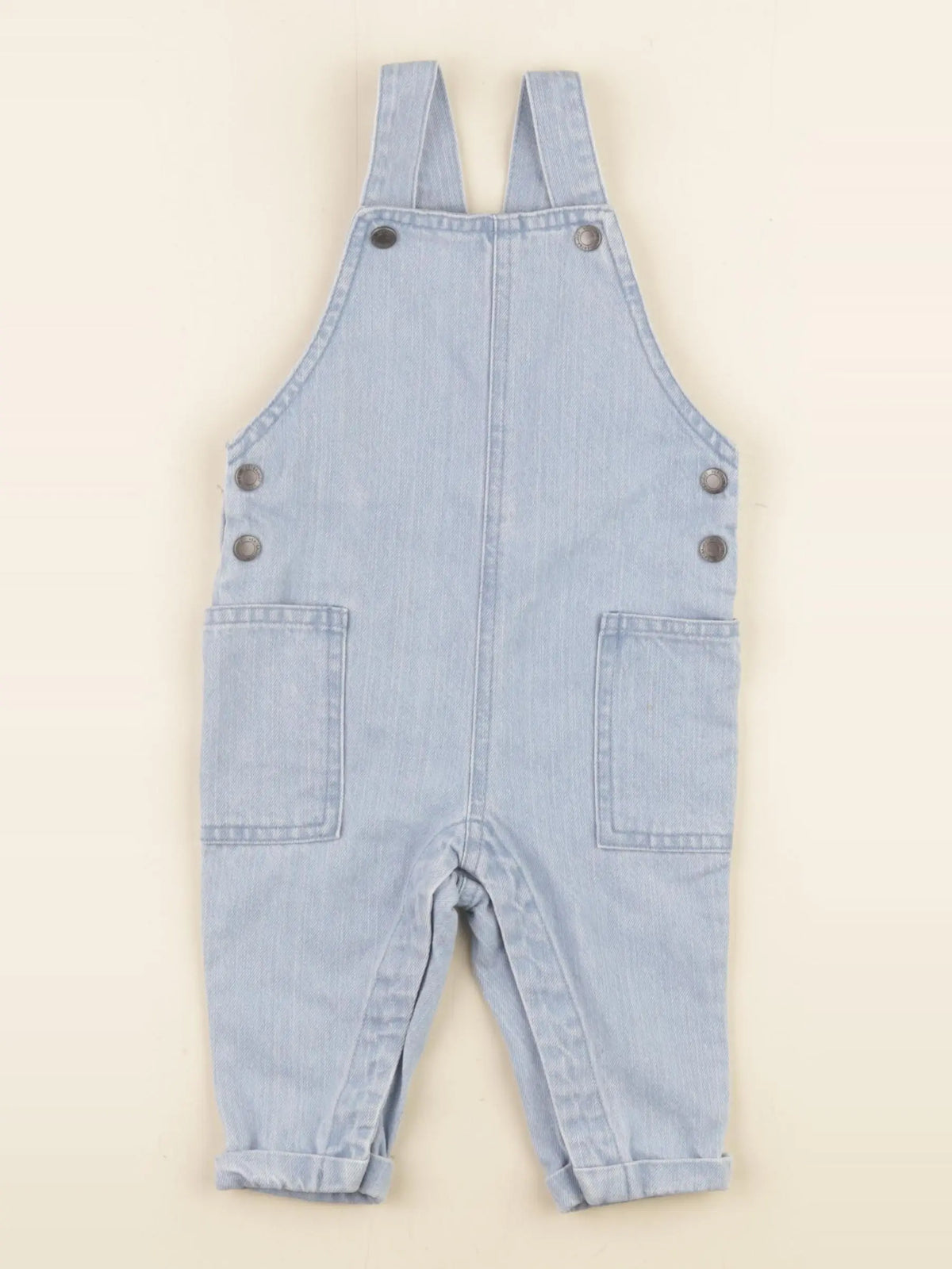 Vertbaudet - salopette bleu - 6 mois