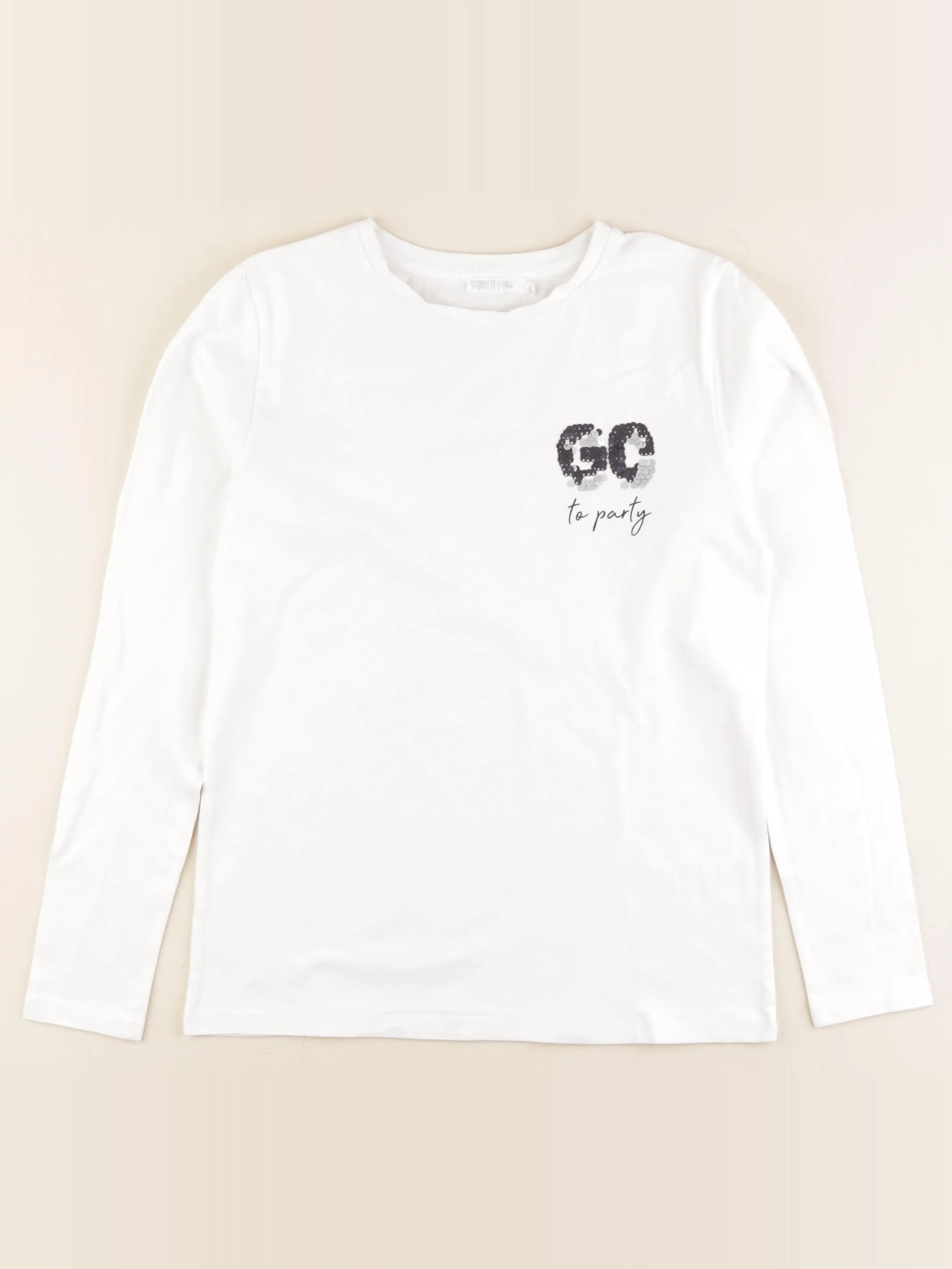Storytelling - tee-shirt blanc - 12 ans