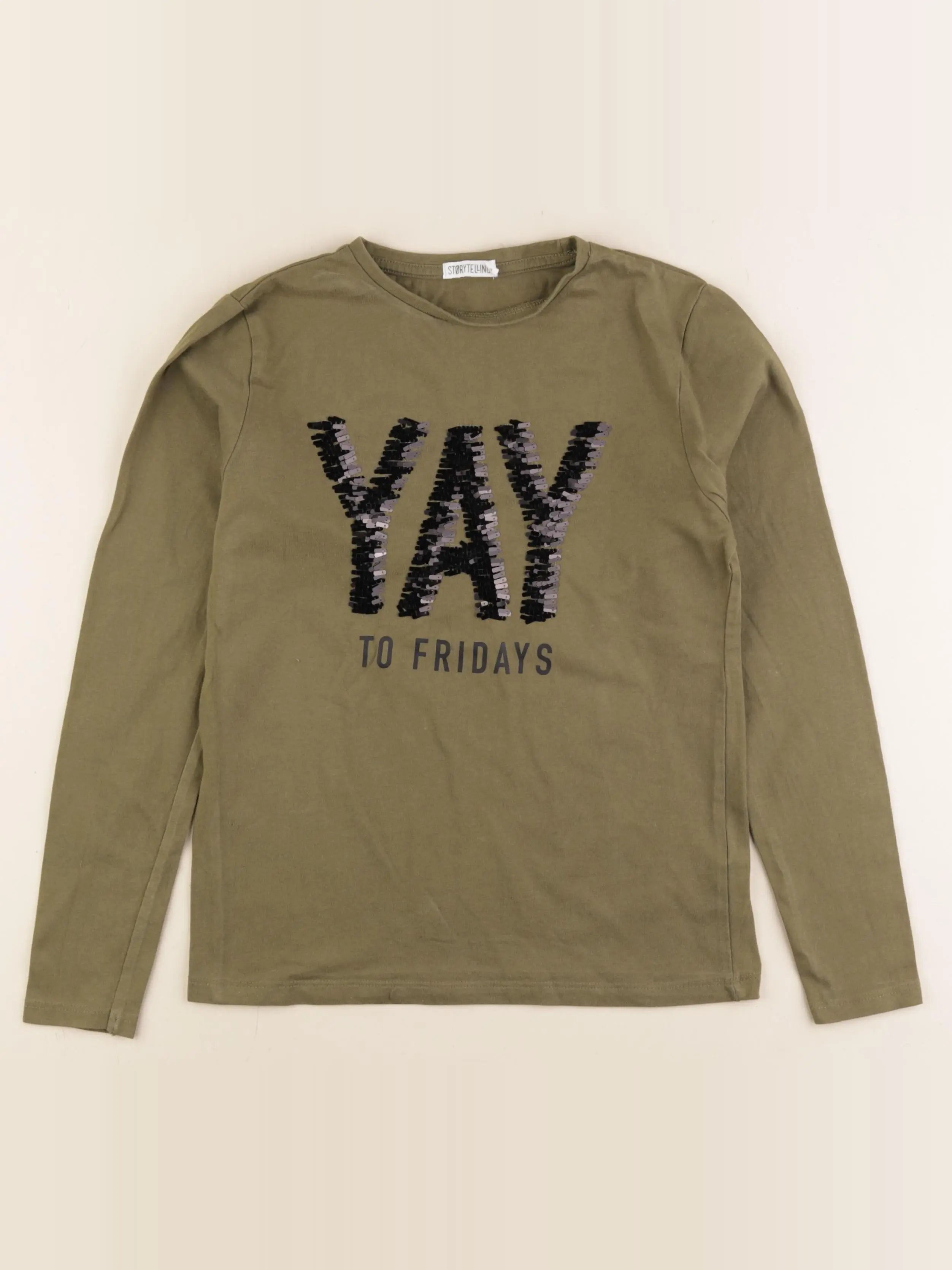 Storytelling - tee-shirt vert - 12 ans