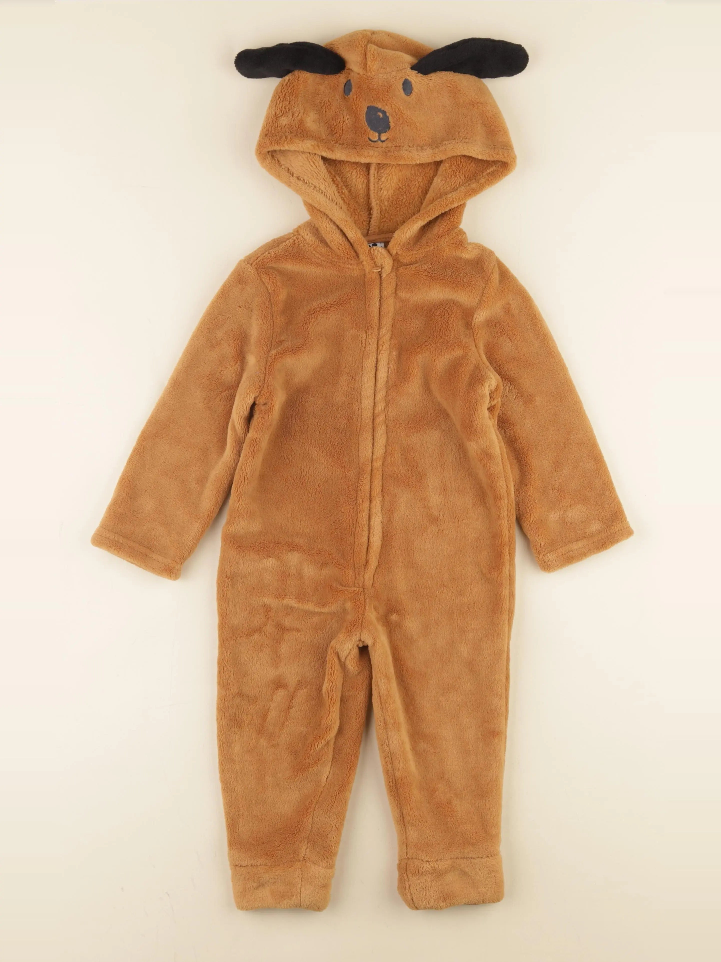 Tape à l'oeil - sur-pyjama marron - 2 ans
